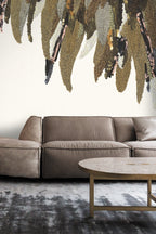 Eijffinger behang Museum 307409 fancy feather down in interieur