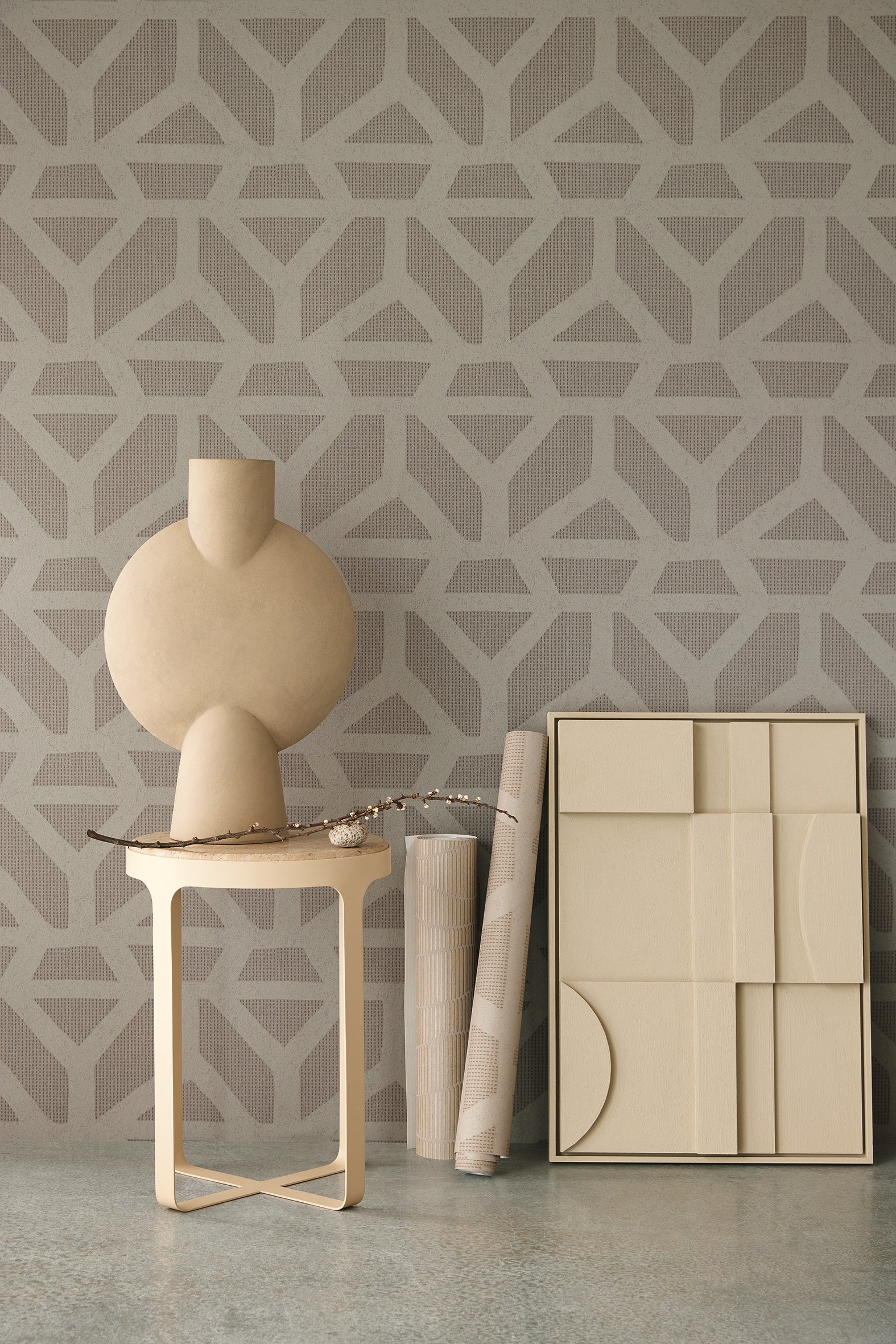 Eijffinger behang Artifact 312403 in interieur