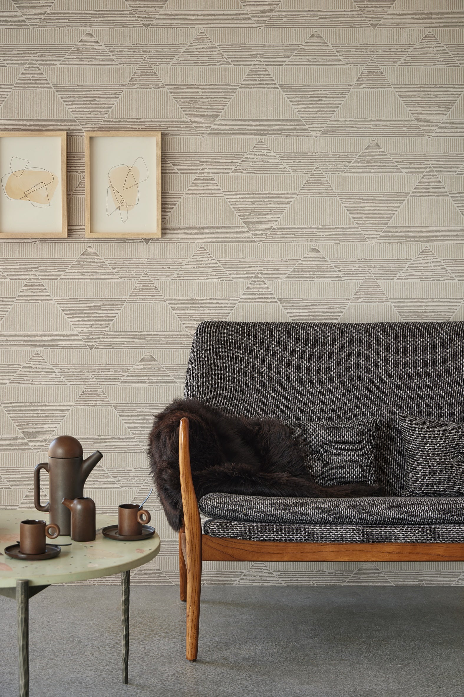 Eijffinger behang Artifact 312411 in interieur