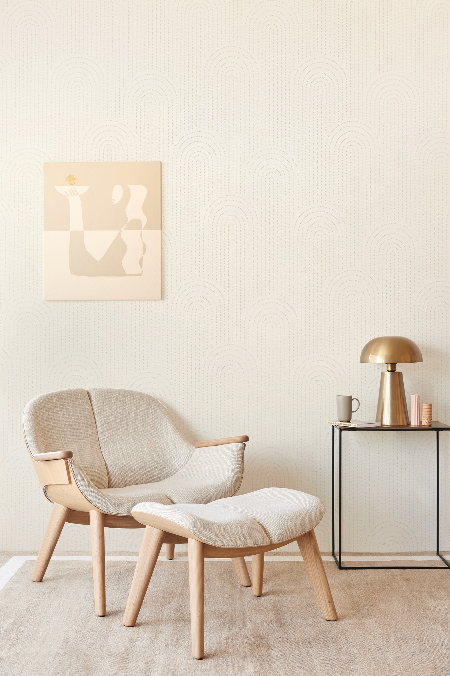 Eijffinger behang Artifact 312430 in interieur