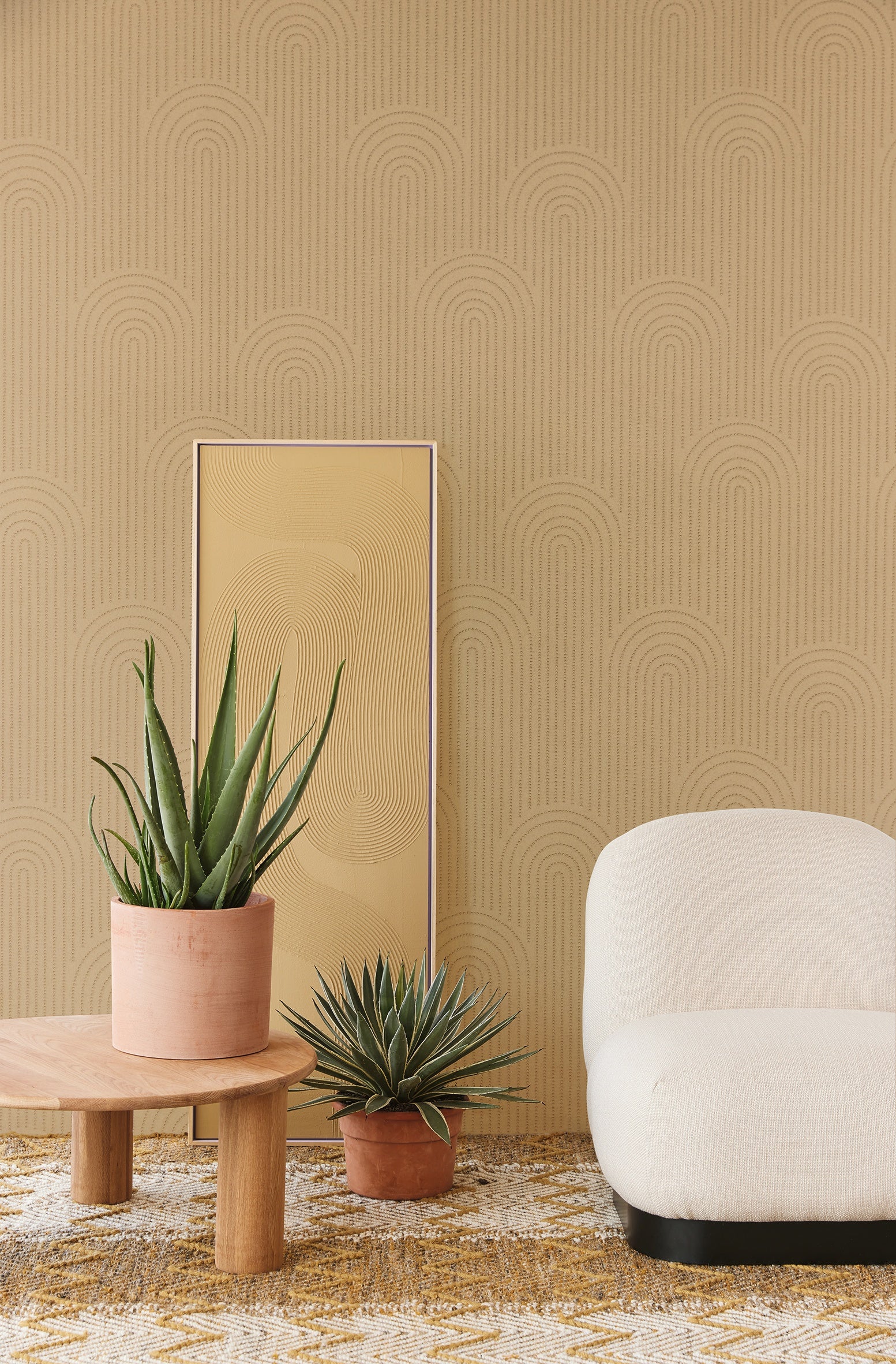 Eijffinger behang Artifact 312433 in interieur
