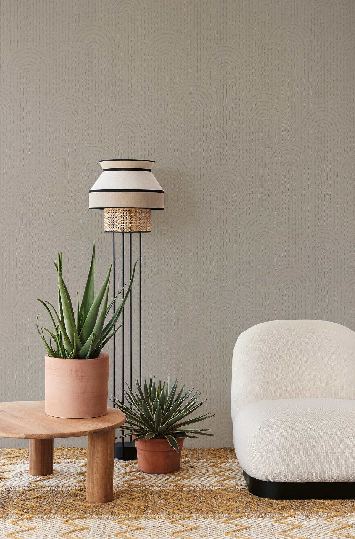 Eijffinger behang Artifact 312437 in interieur