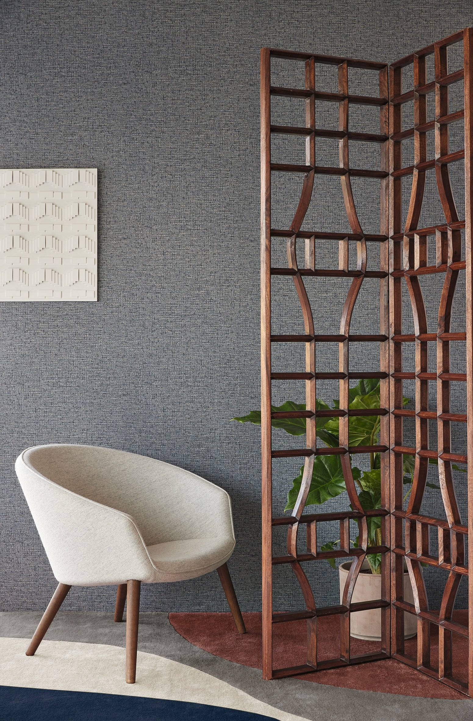 Eijffinger behang Artifact 312455 in interieur