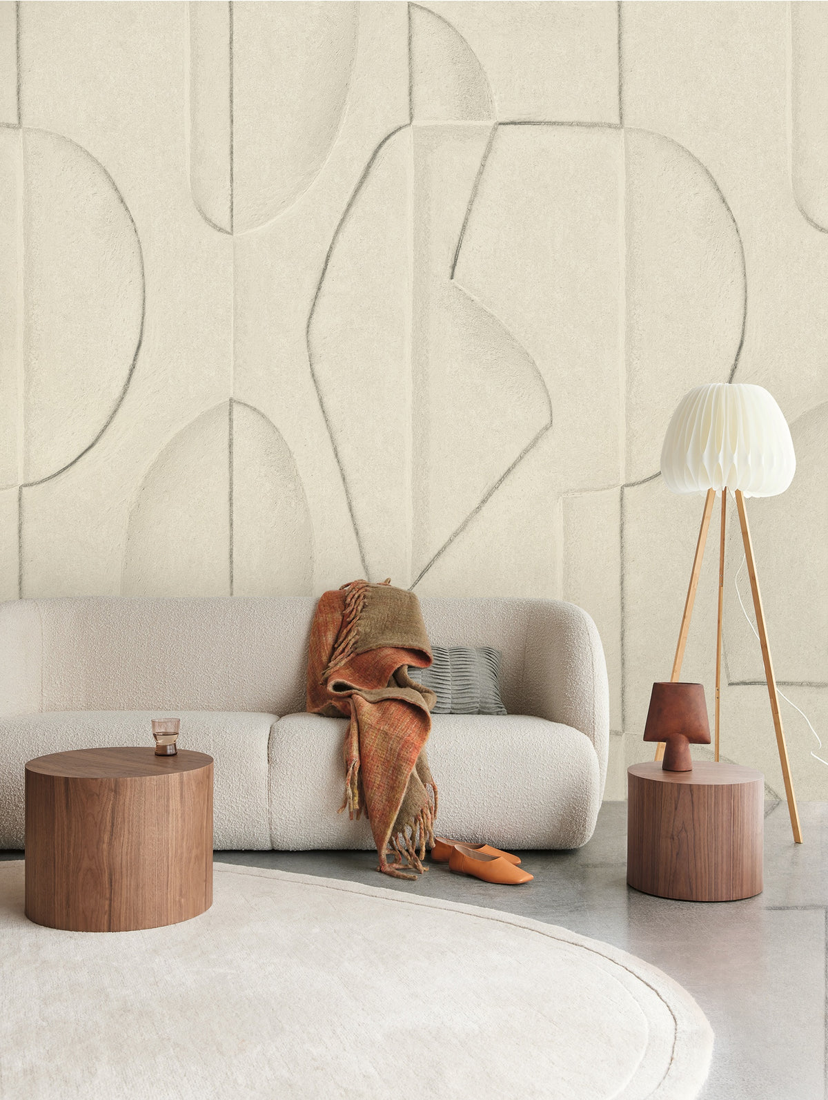 Eijffinger behang Artifact 312480 in interieur