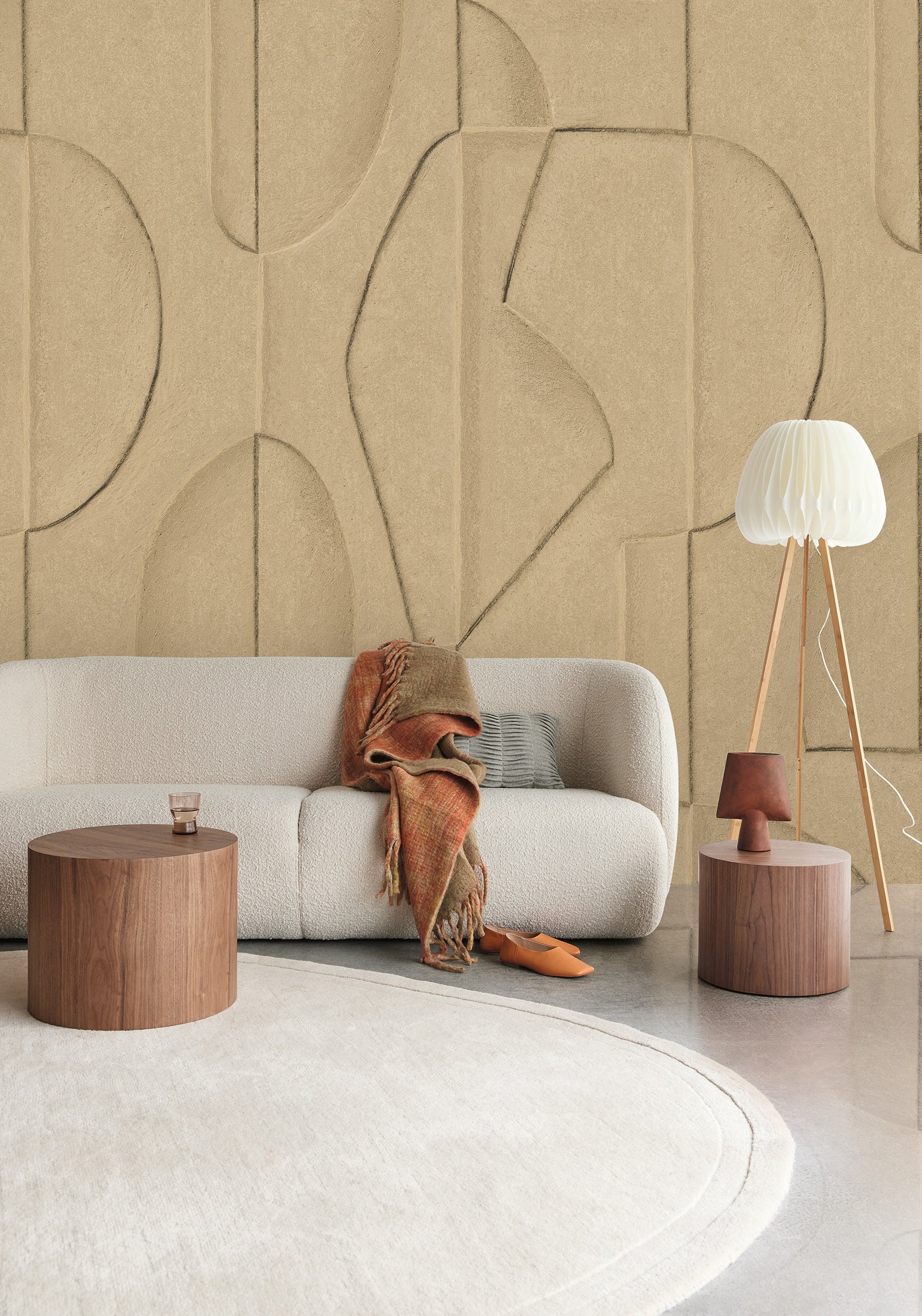 Eijffinger behang Artifact 312481 in interieur