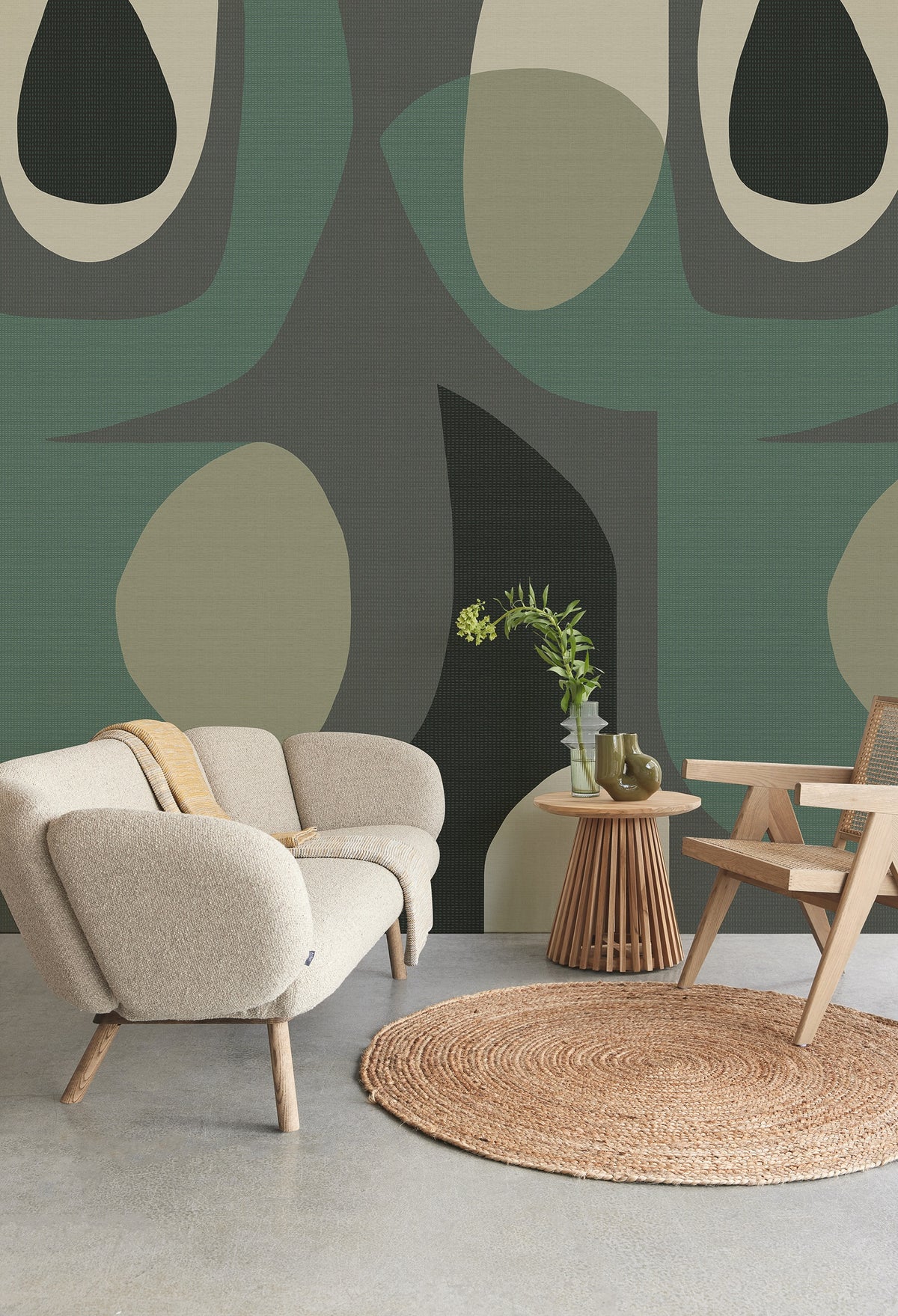 Eijffinger behang Artifact 312483 in interieur