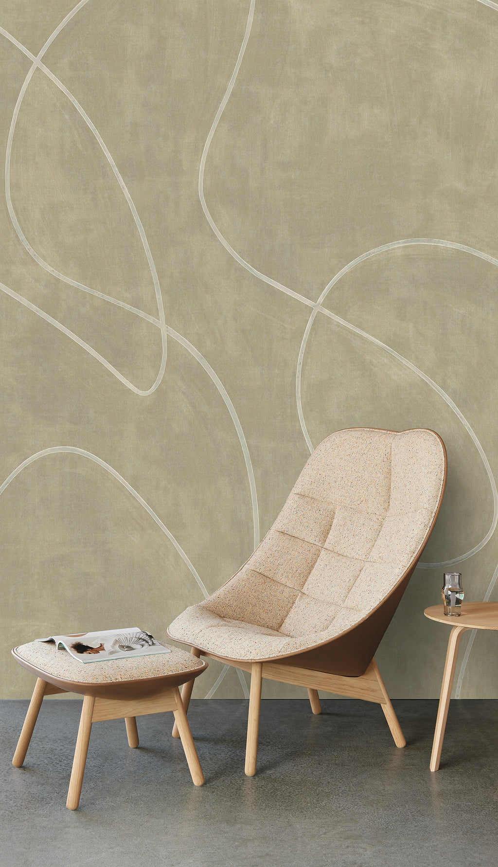 Eijffinger behang Artifact 312485 in interieur