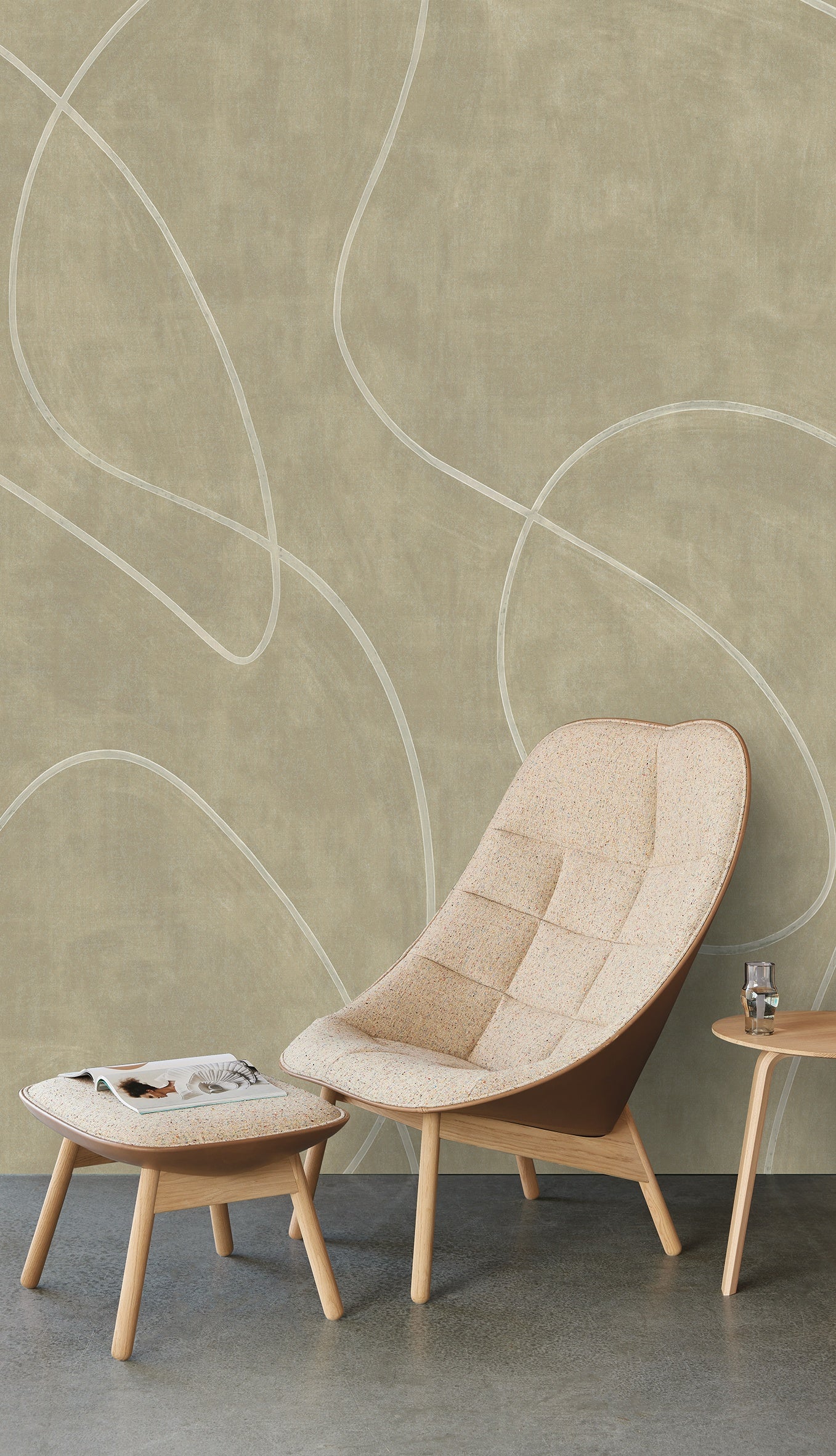Eijffinger behang Artifact 312485 in interieur