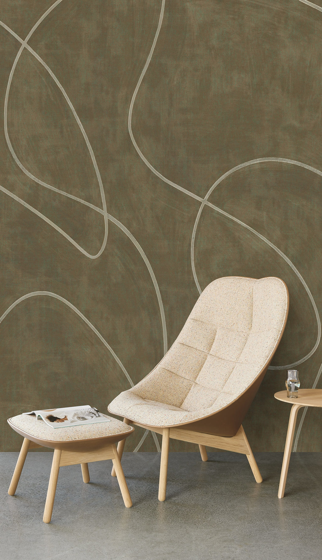 Eijffinger behang Artifact 312486 in interieur