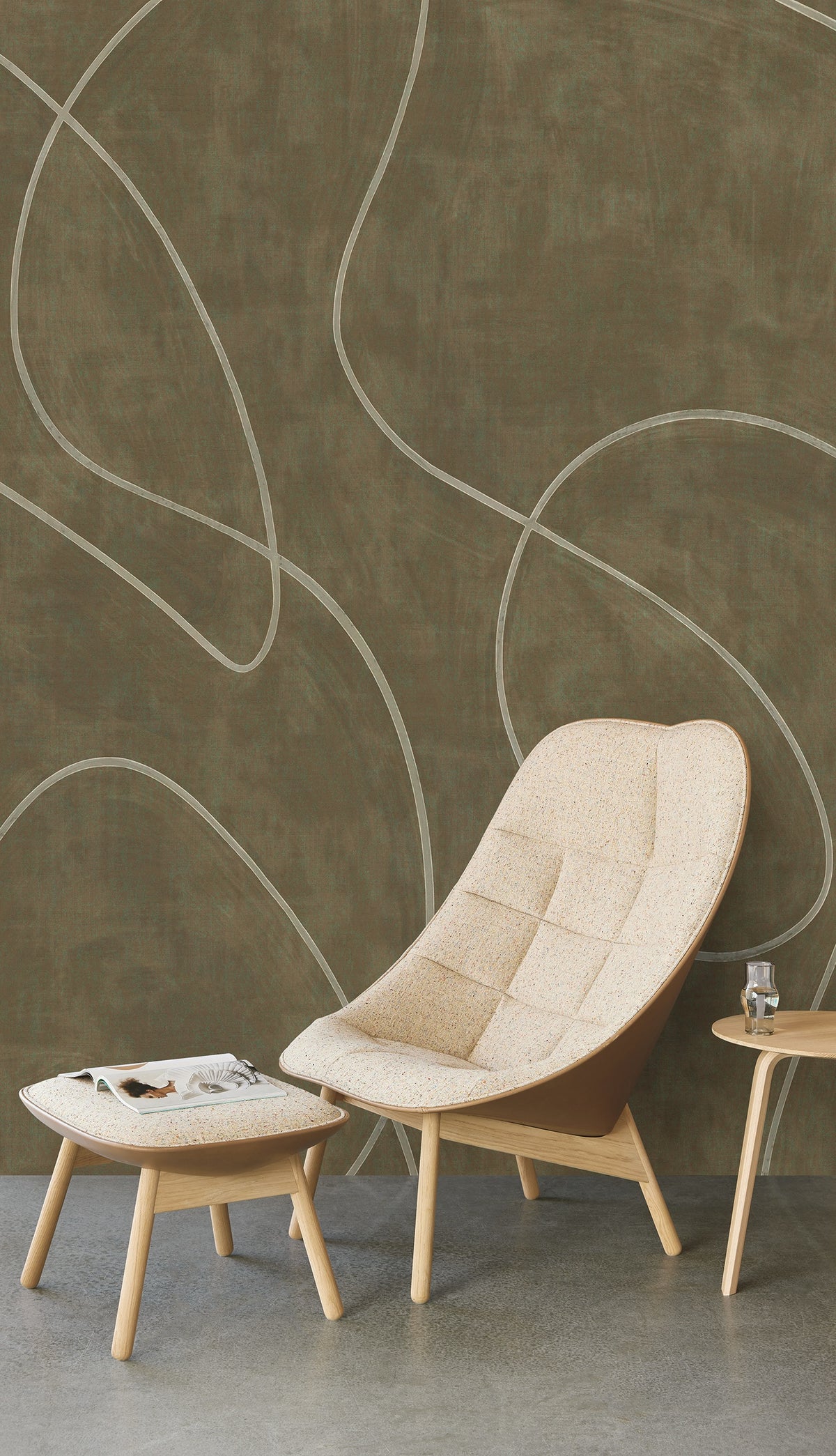 Eijffinger behang Artifact 312486 in interieur