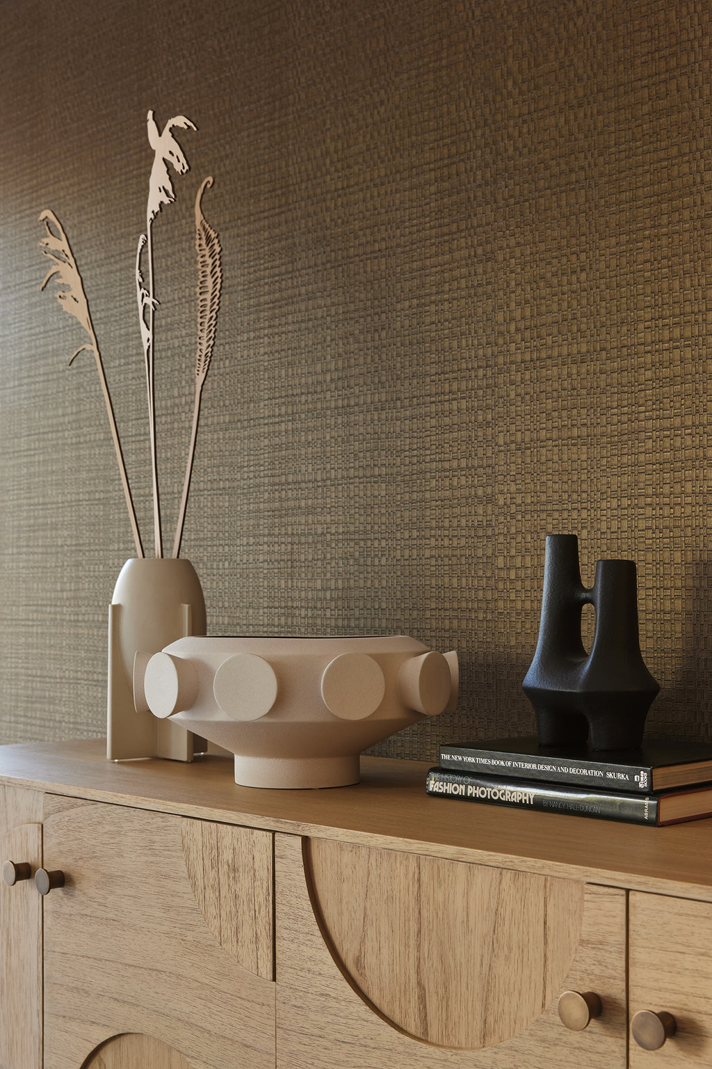 Eijffinger behang Canvas 313533 in interieur