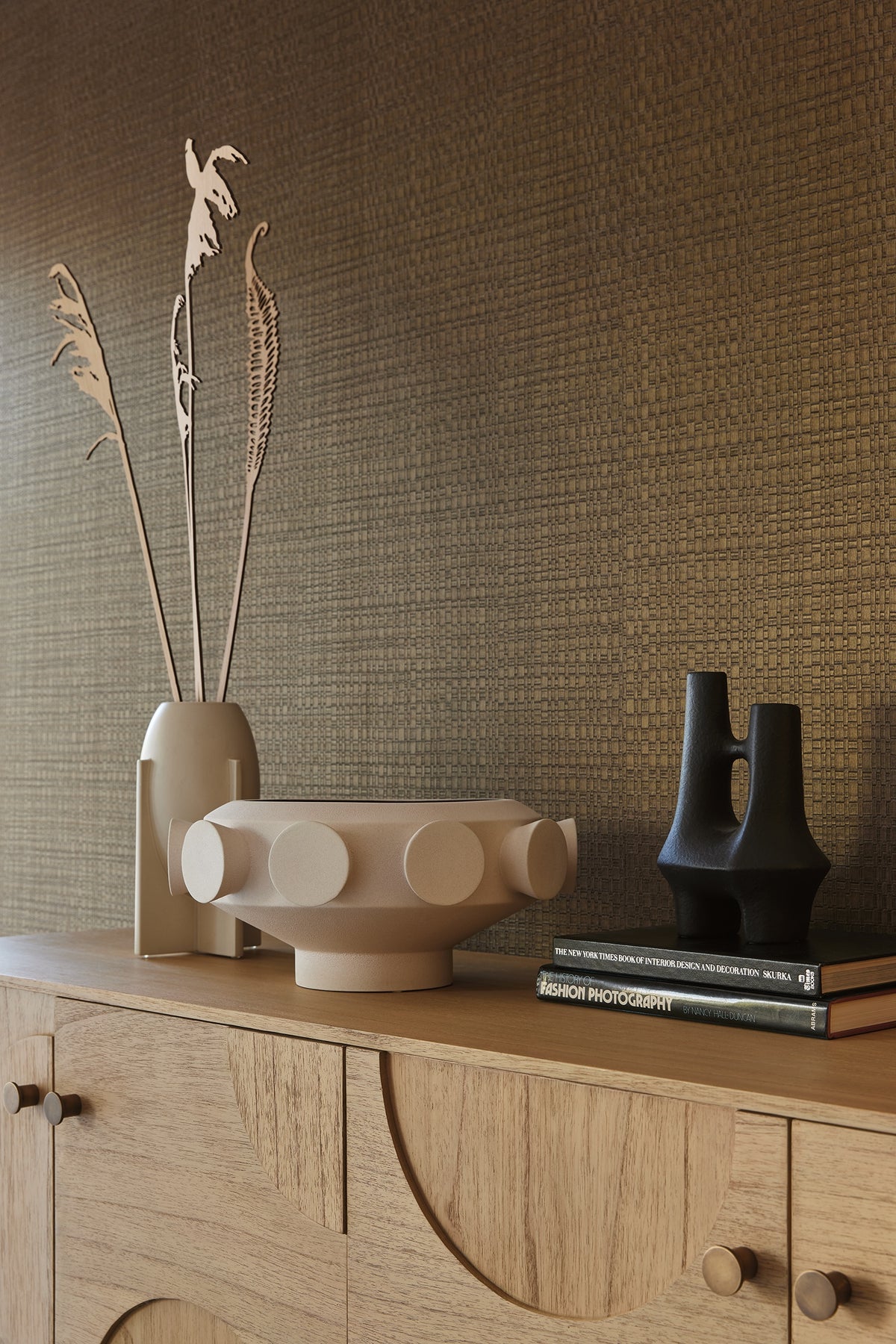 Eijffinger behang Canvas 313533 in interieur