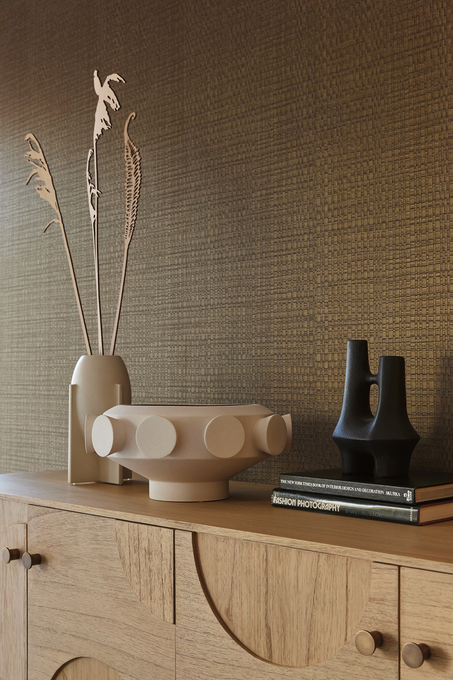 Eijffinger behang Canvas 313533 in interieur