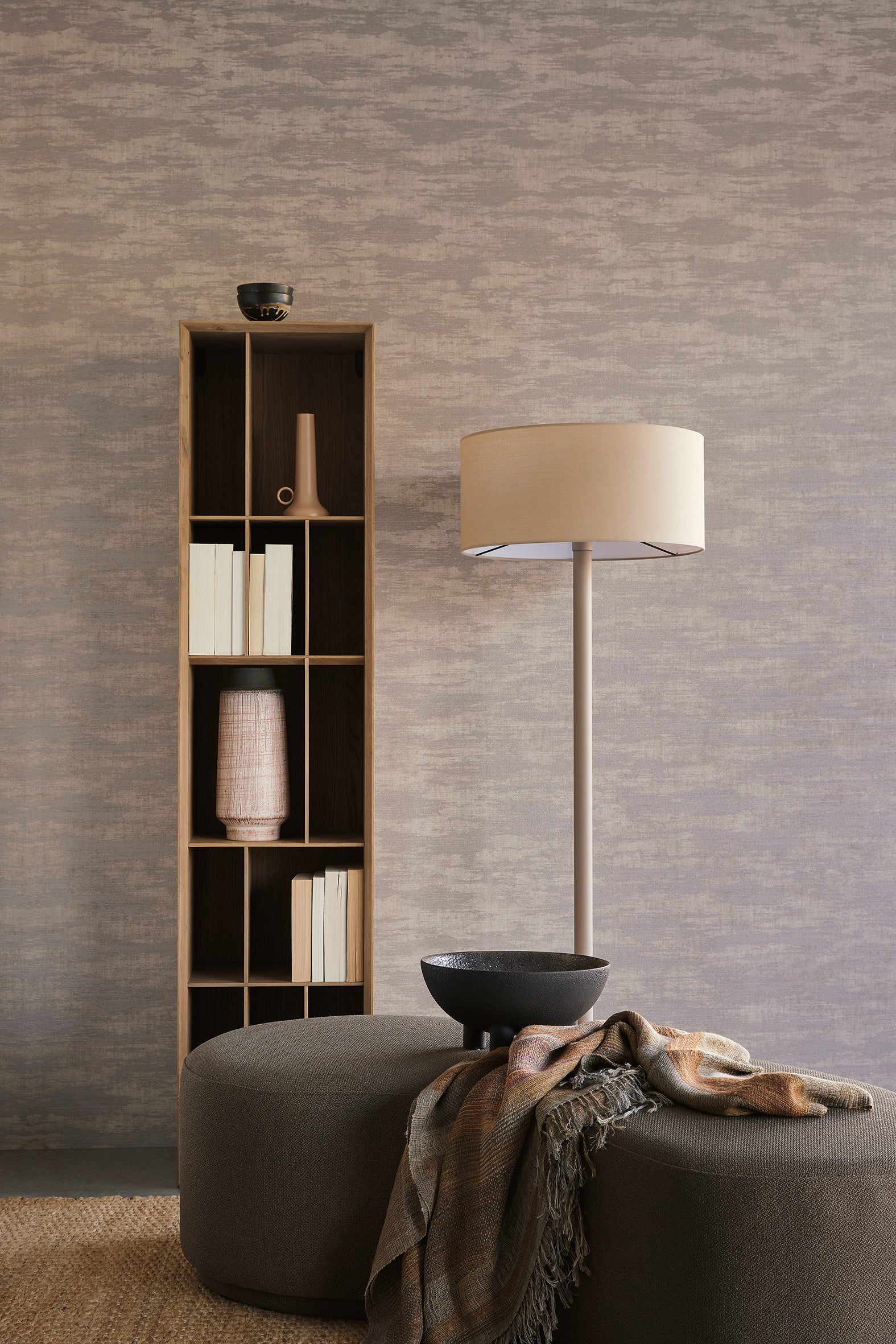 Eijffinger behang Canvas 313540 in interieur