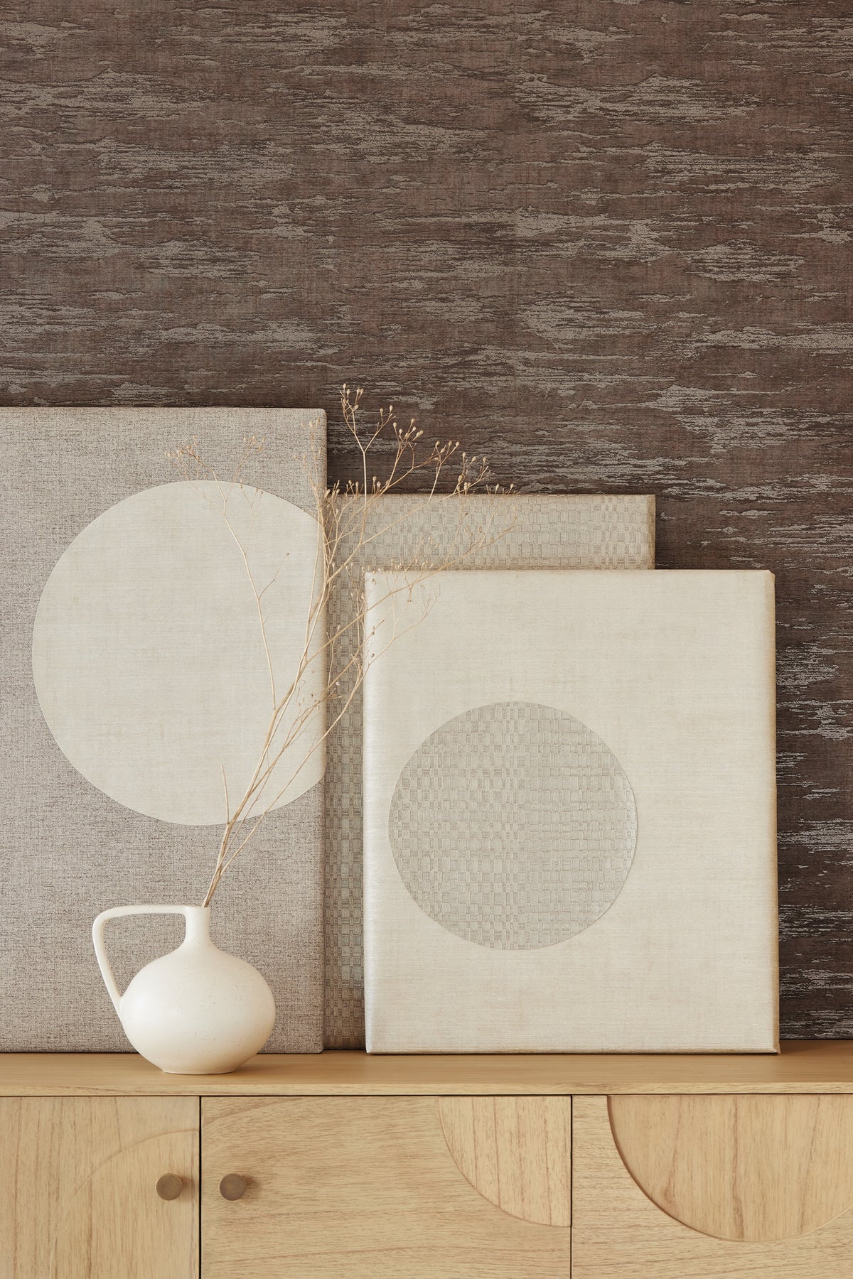 Eijffinger behang Canvas 313541 in interieur