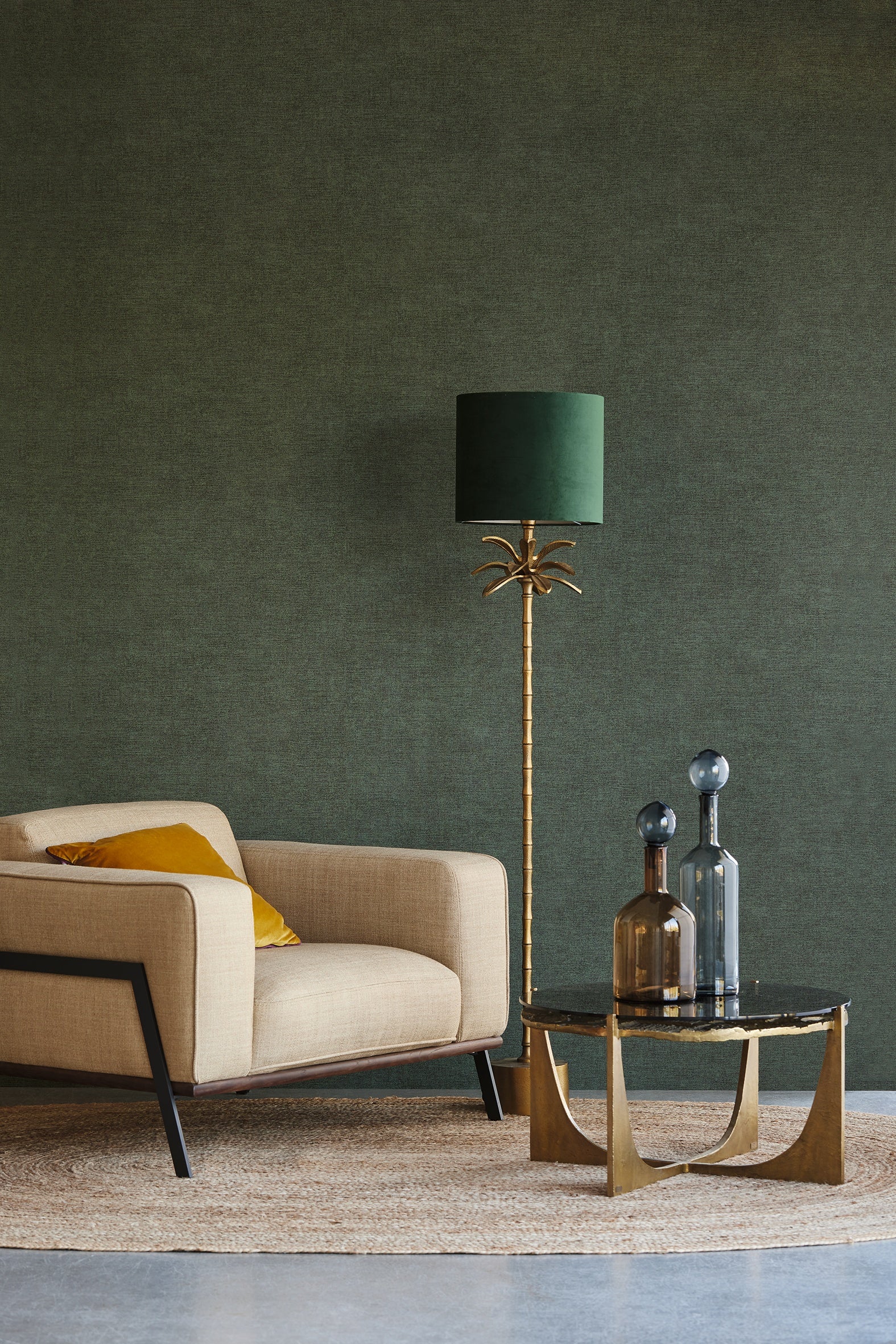 Eijffinger behang Canvas 313556 in interieur