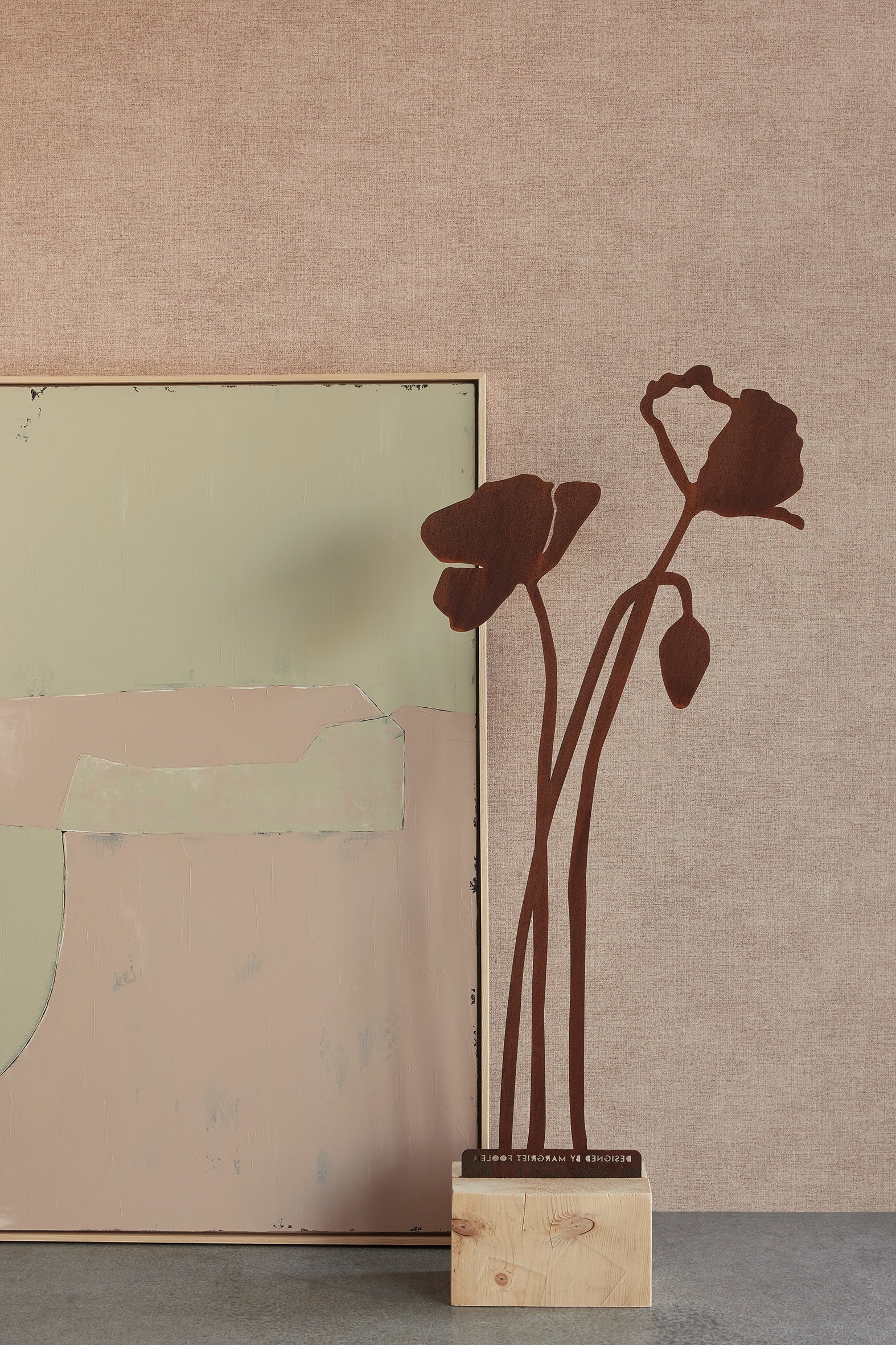 Eijffinger behang Canvas 313559 in interieur