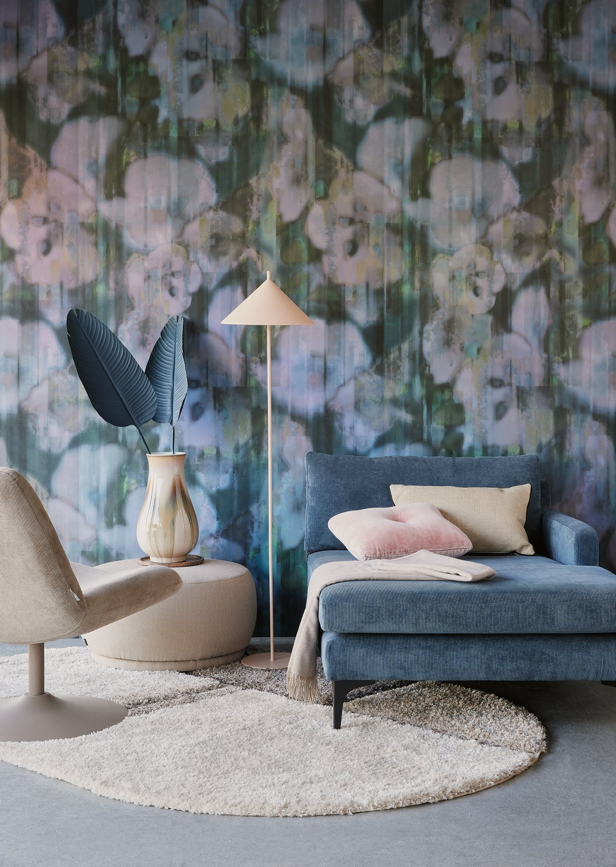 Eijffinger behang Canvas 313571 in interieur