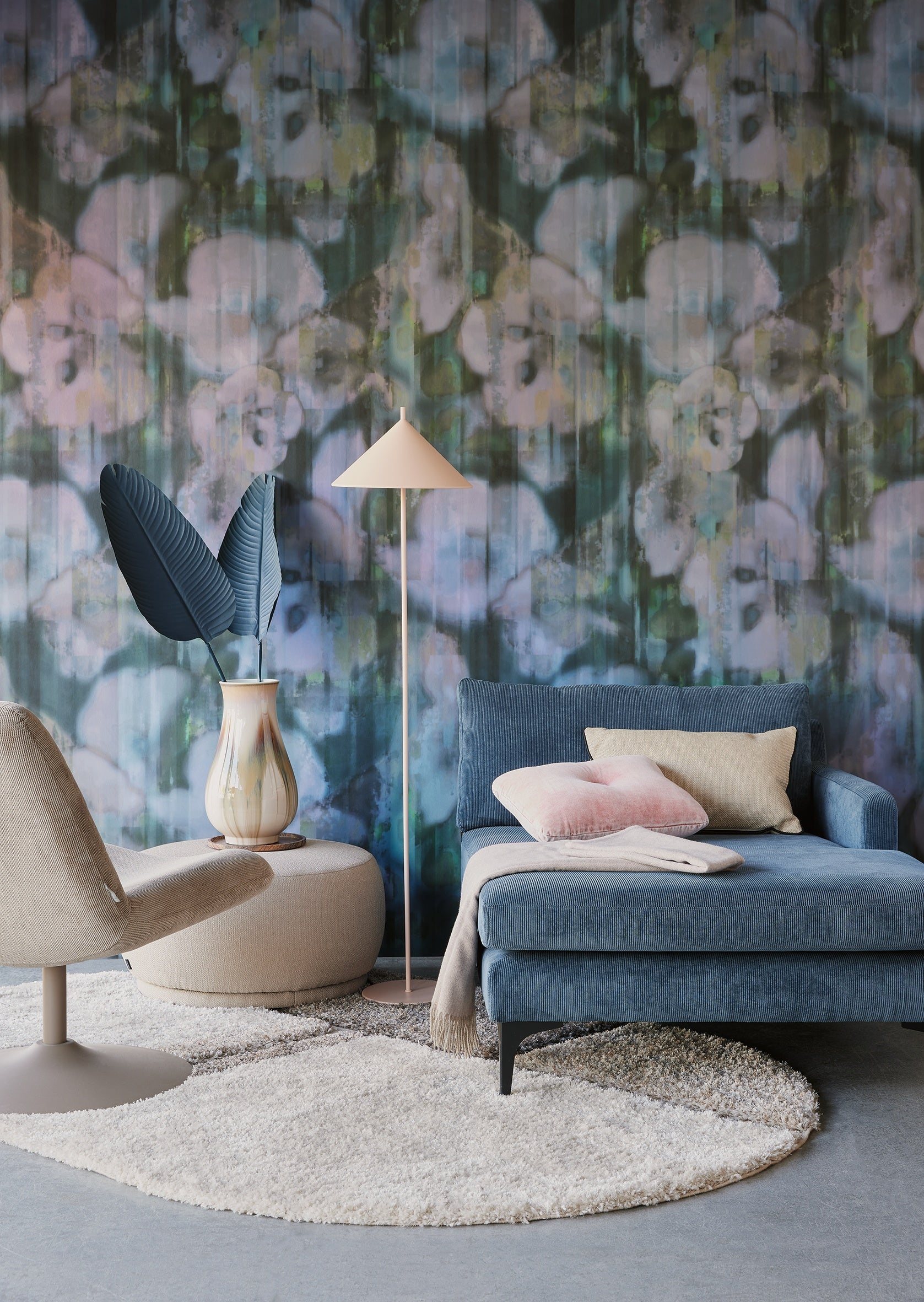 Eijffinger behang Canvas 313571 in interieur