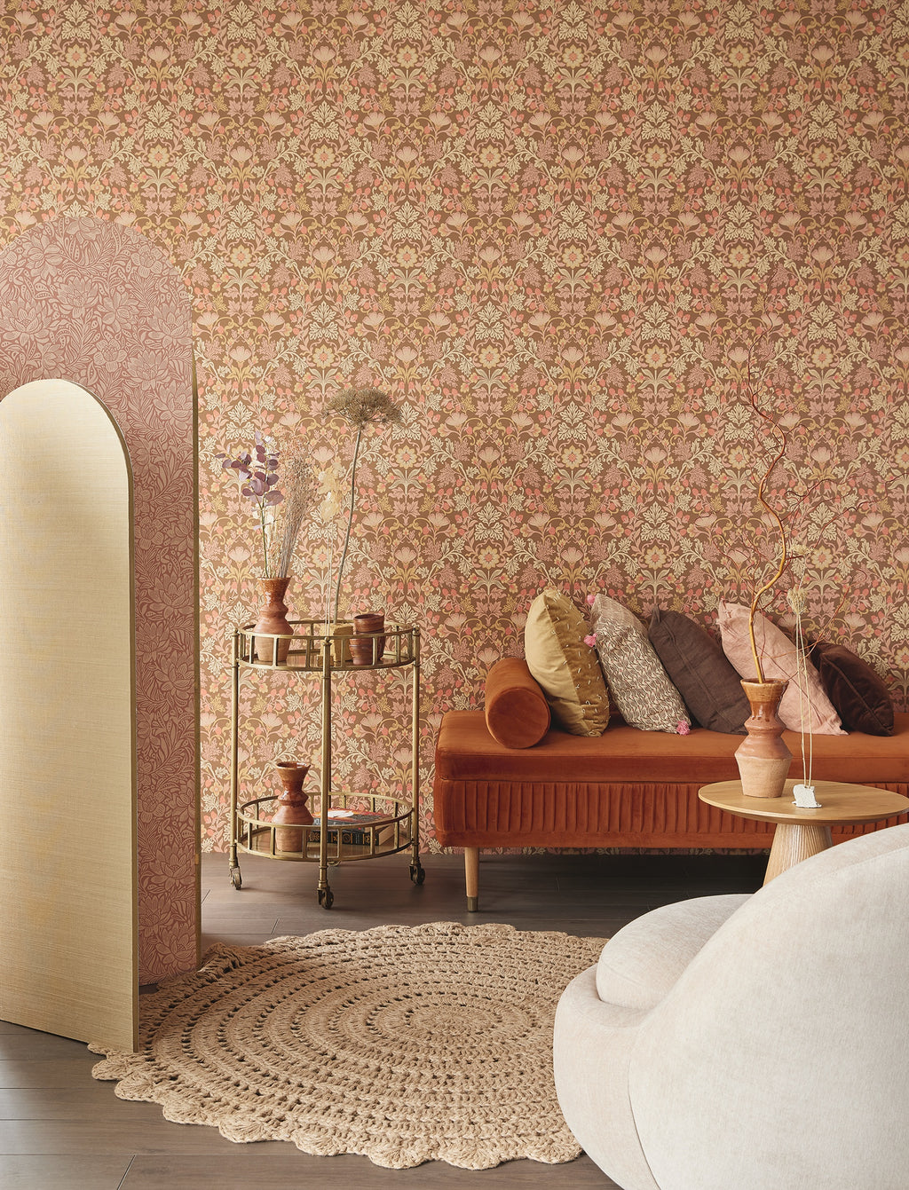 Eijffinger behang Posy 316005 in interieur