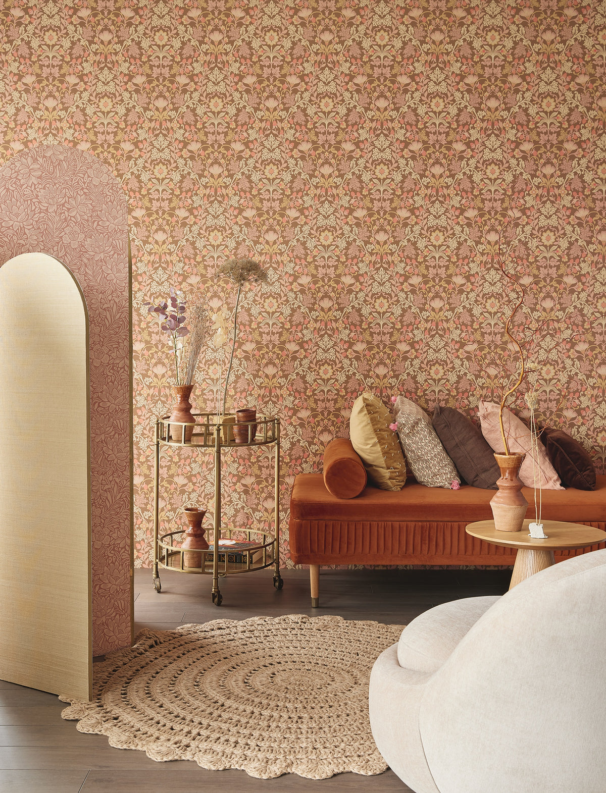 Eijffinger behang Posy 316005 in interieur