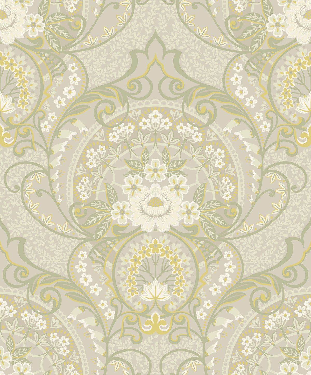 Eijffinger behang Posy 316010 victoria light cream