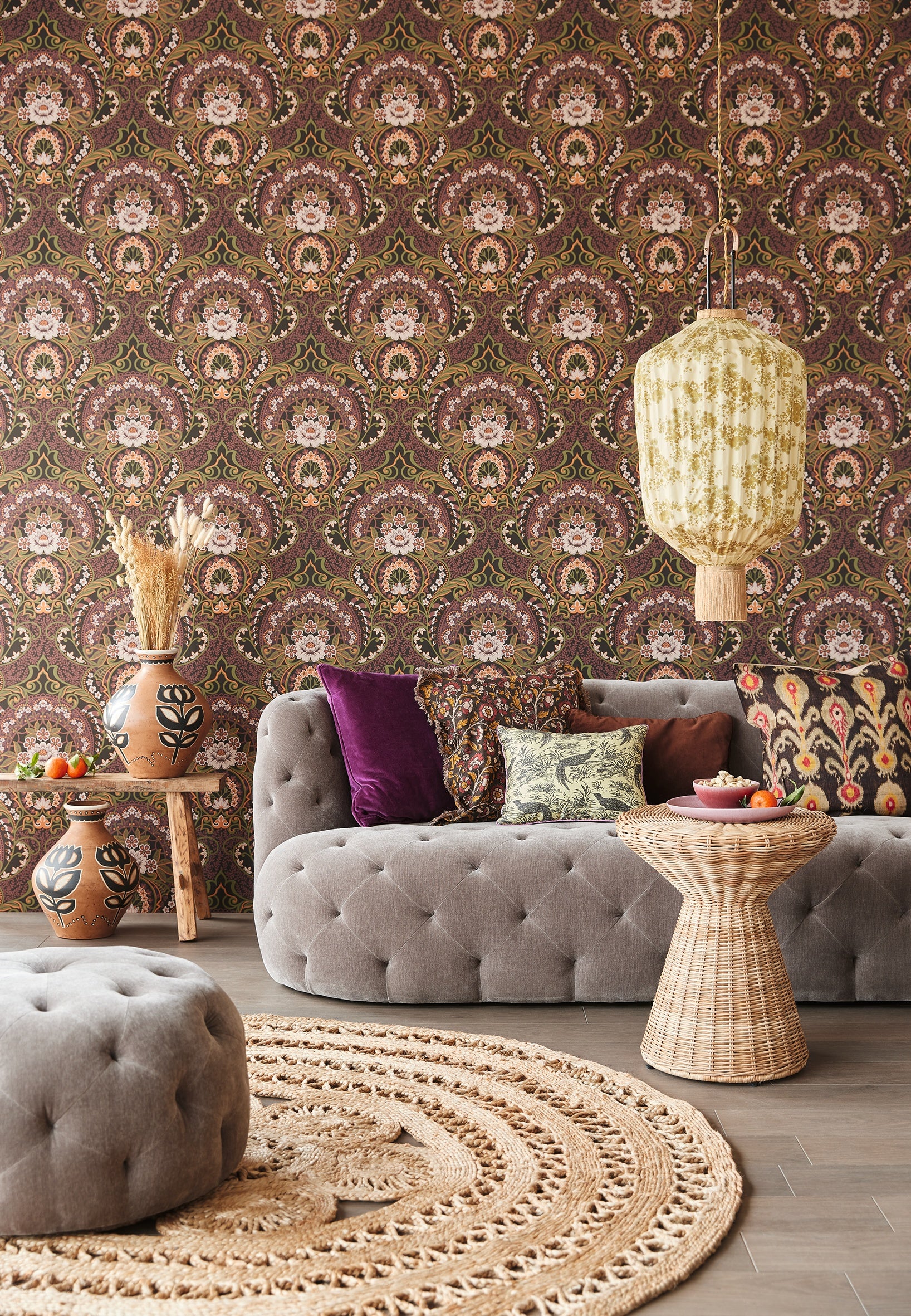 Eijffinger behang Posy 316016 in interieur