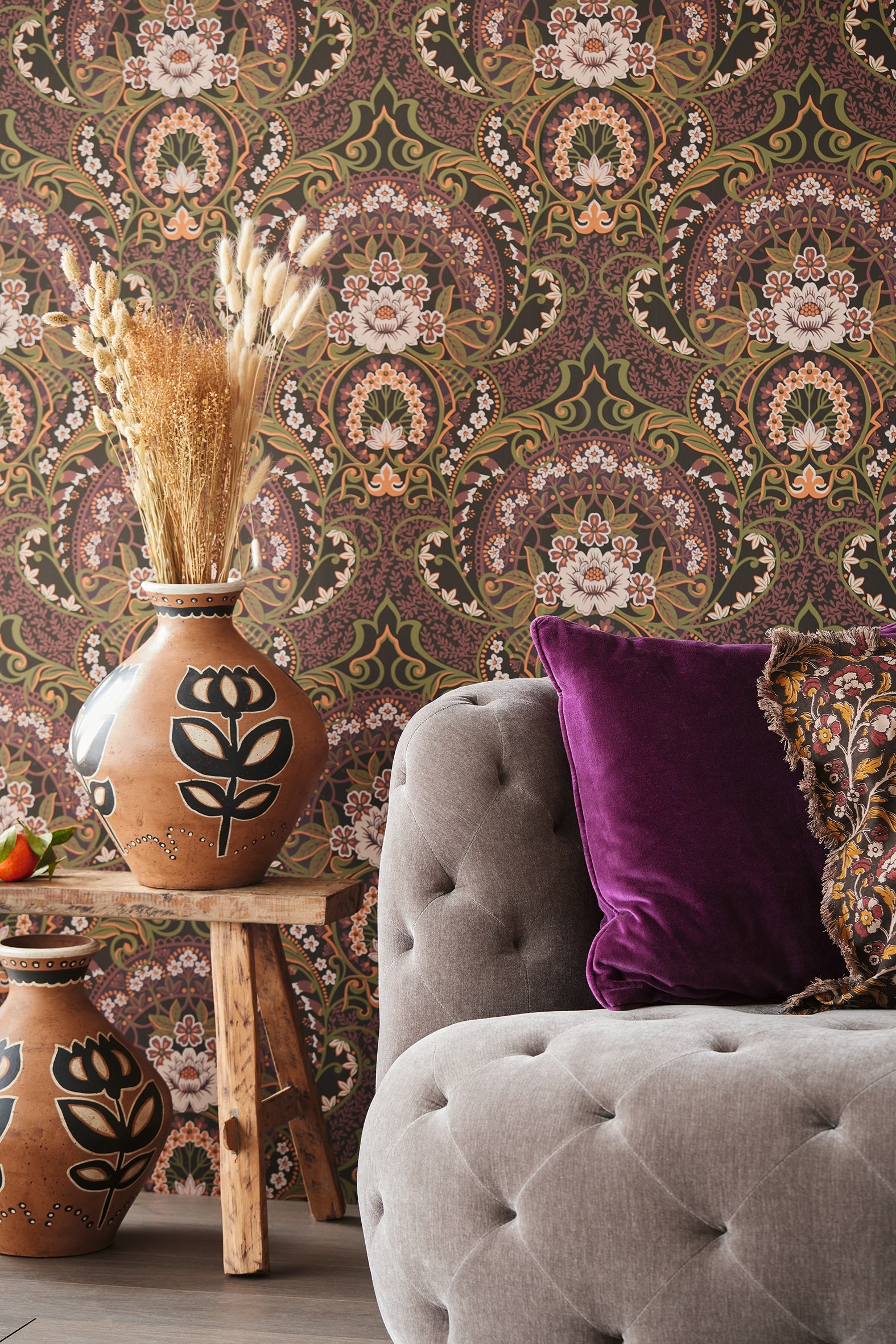 Eijffinger behang Posy 316016 in interieur