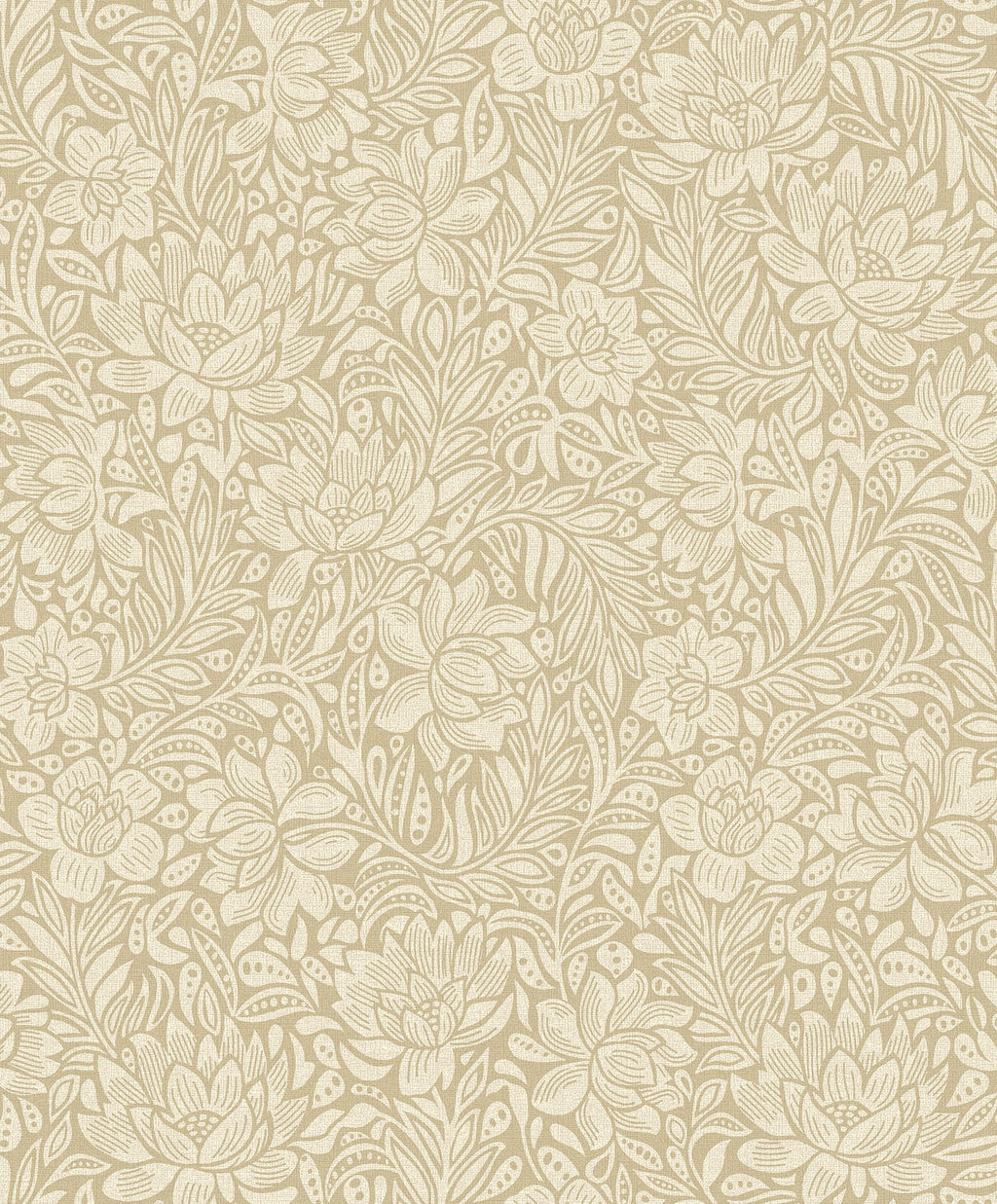 Eijffinger behang Posy 316021 chesnut rose honey