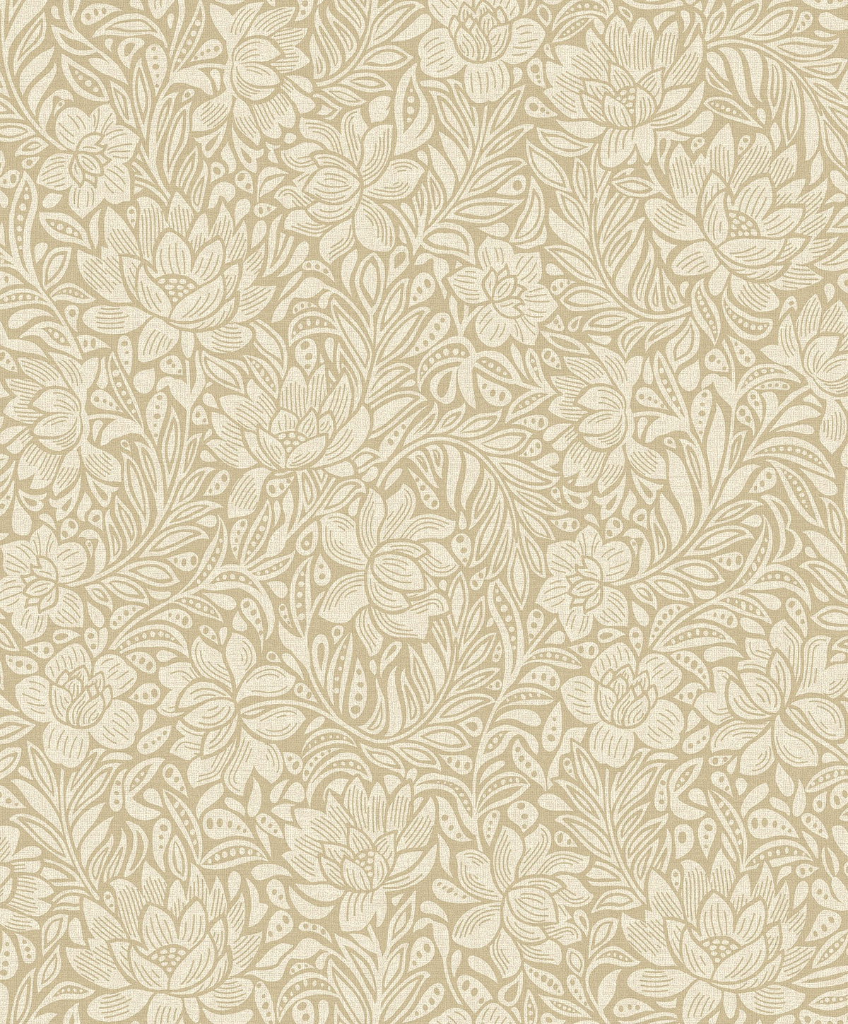 Eijffinger behang Posy 316021 chesnut rose honey