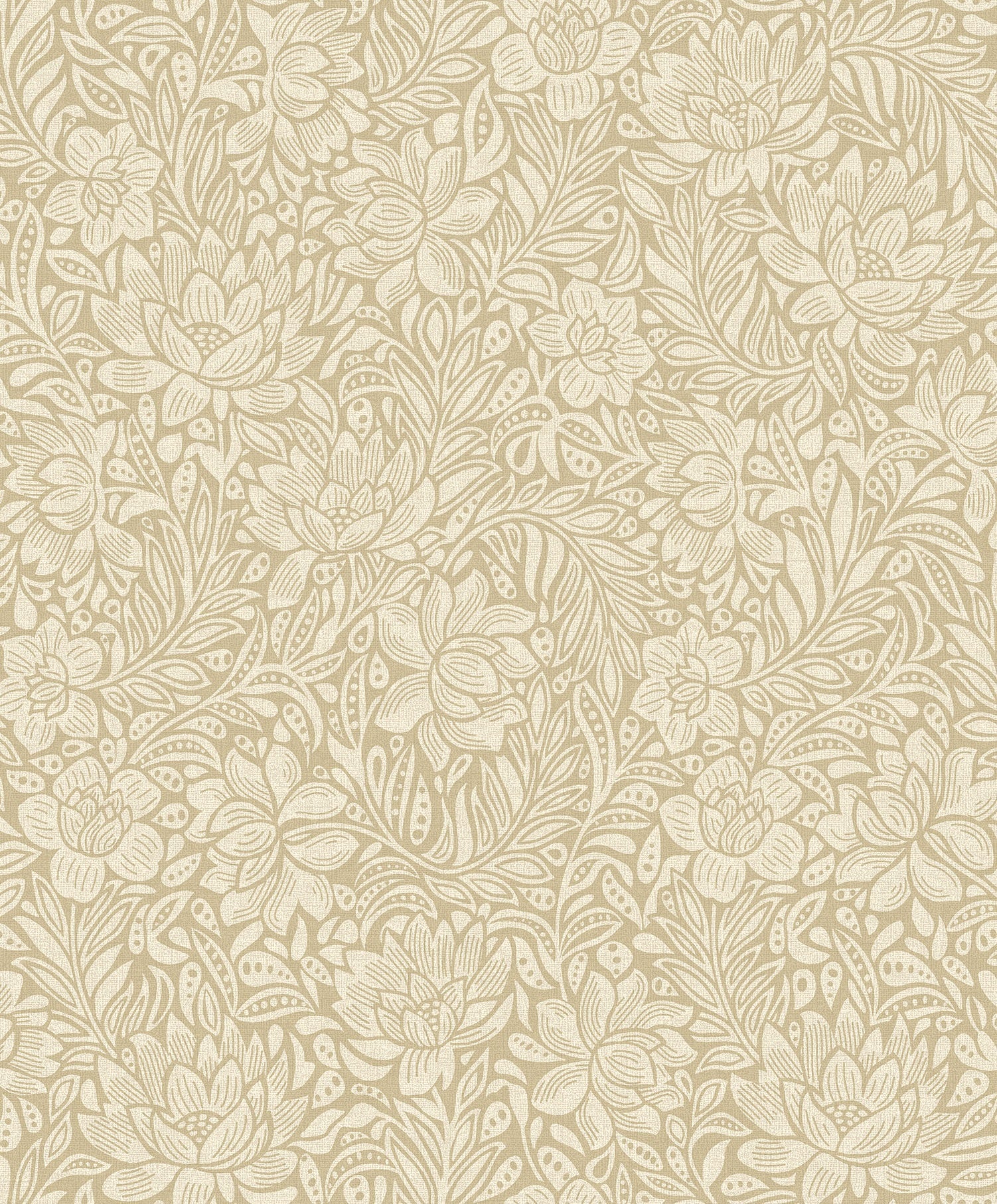 Eijffinger behang Posy 316021 chesnut rose honey