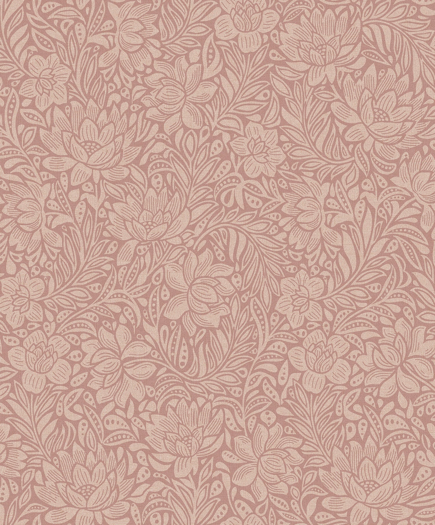 Eijffinger behang Posy 316023 chesnut rose dawn