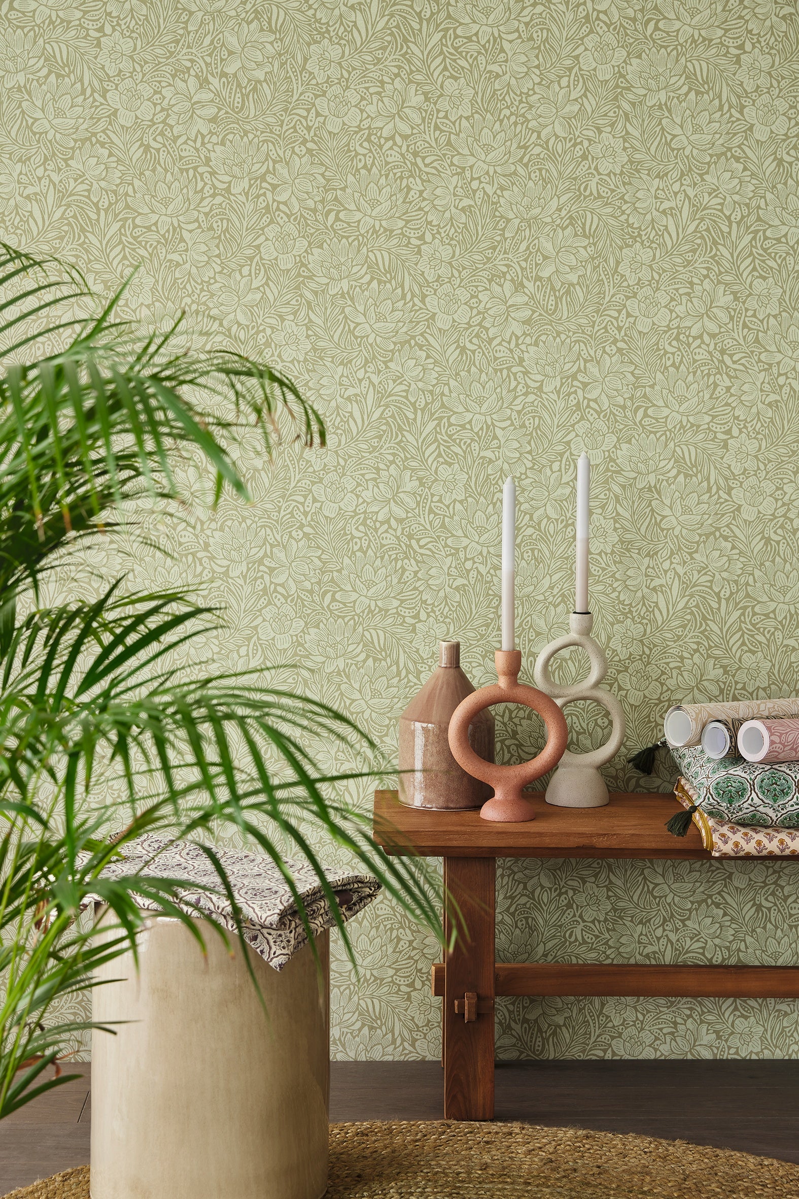 Eijffinger behang Posy 316024 in interieur
