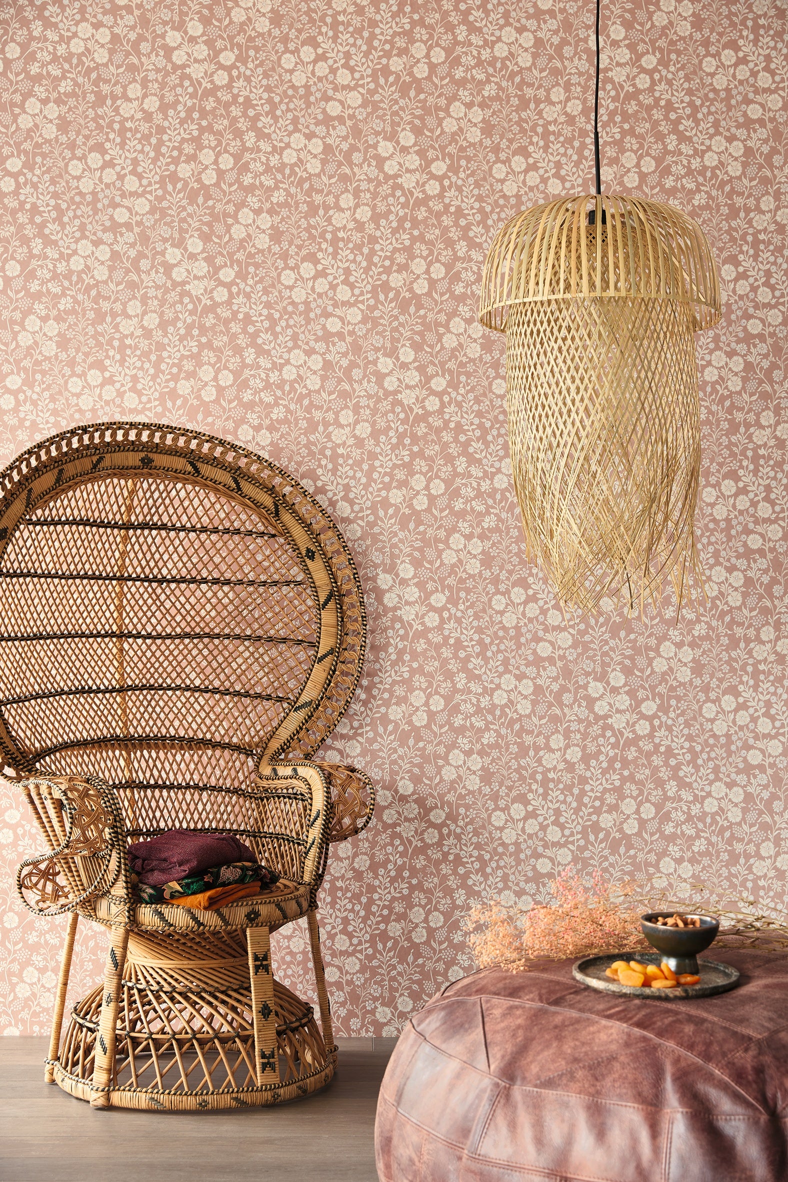 Eijffinger behang Posy 316043 in interieur