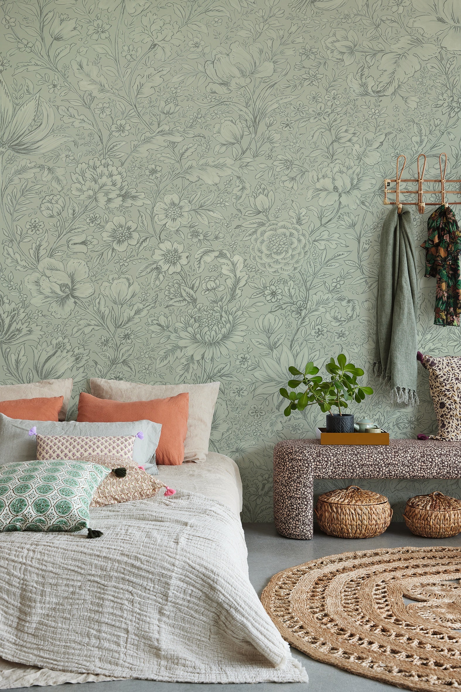 Eijffinger behang Posy 316085 in interieur