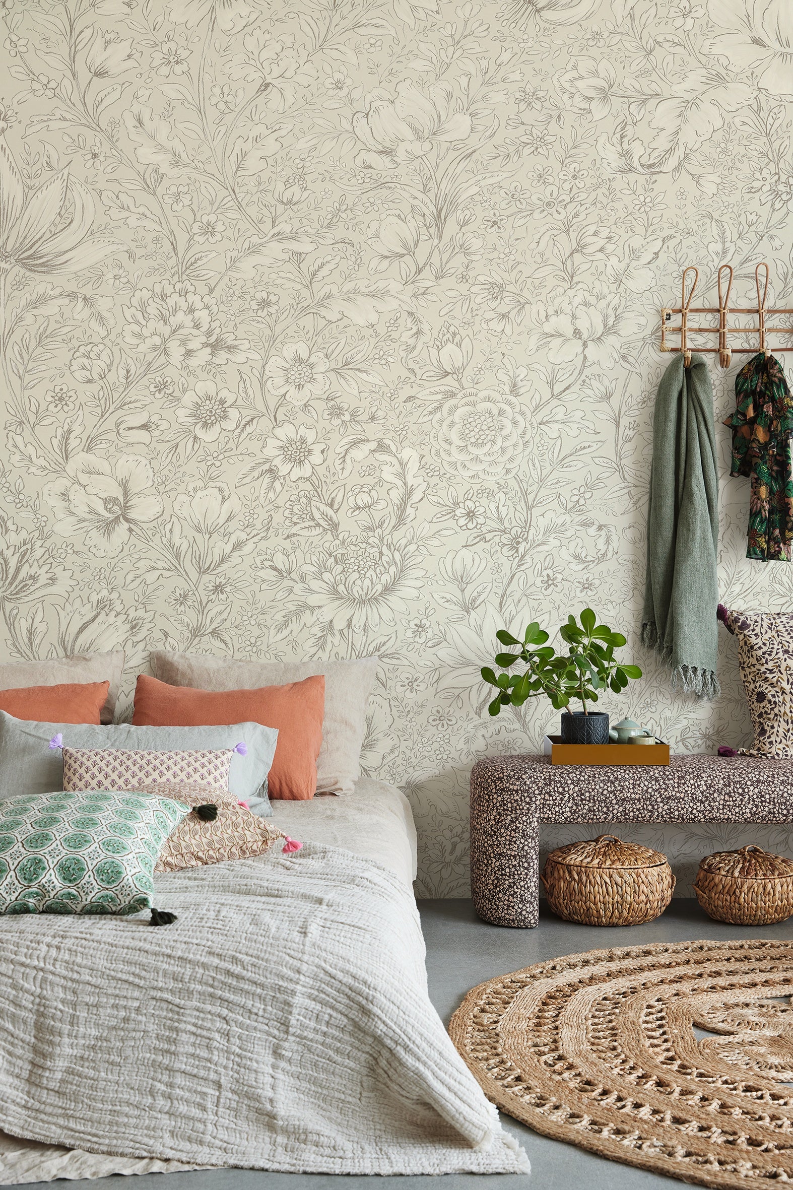 Eijffinger behang Posy 316087 in interieur