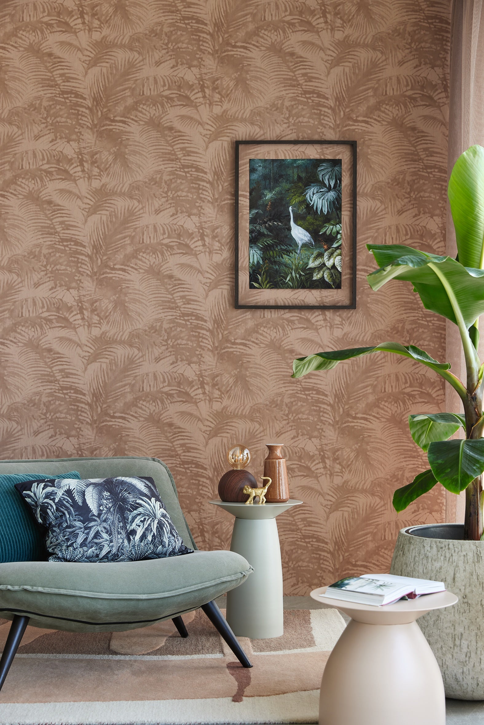 Eijffinger behang Oasis 317303 in interieur