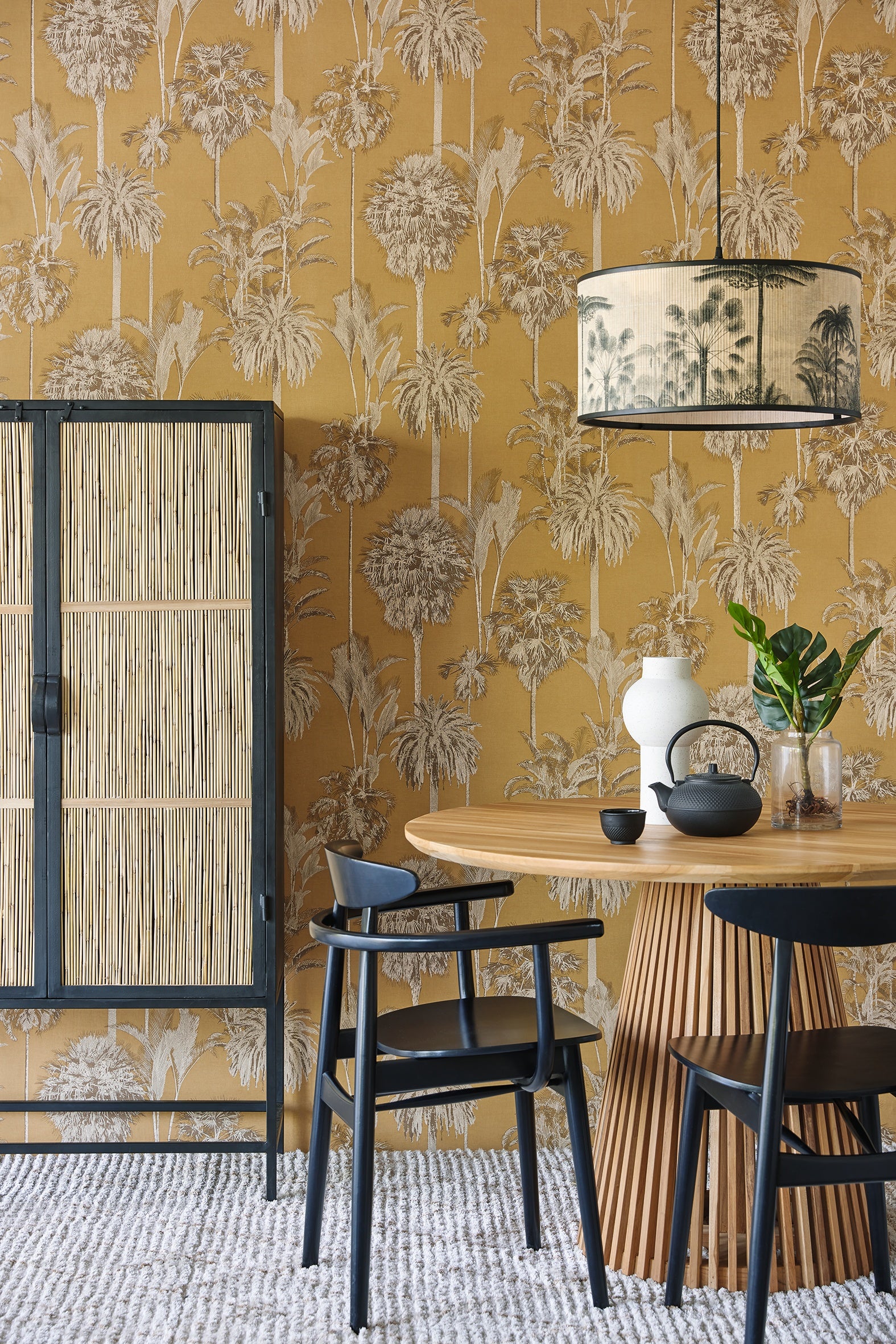 Eijffinger behang Oasis 317321 in interieur
