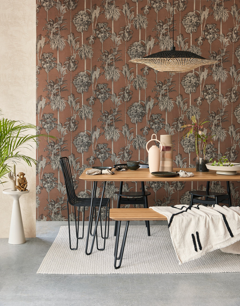 Eijffinger behang Oasis 317322 in interieur