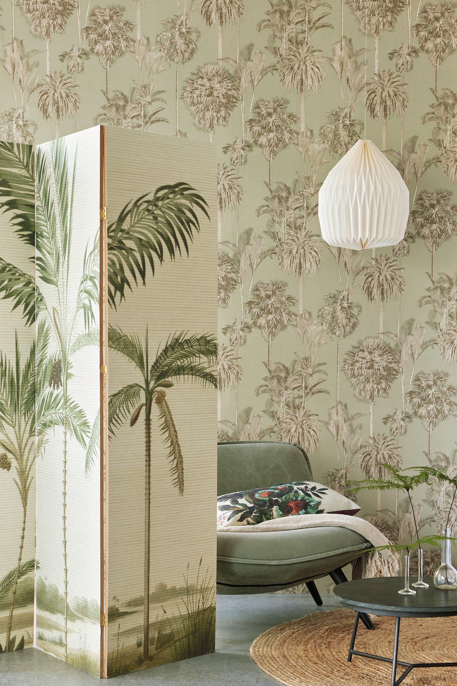 Eijffinger behang Oasis 317324 in interieur