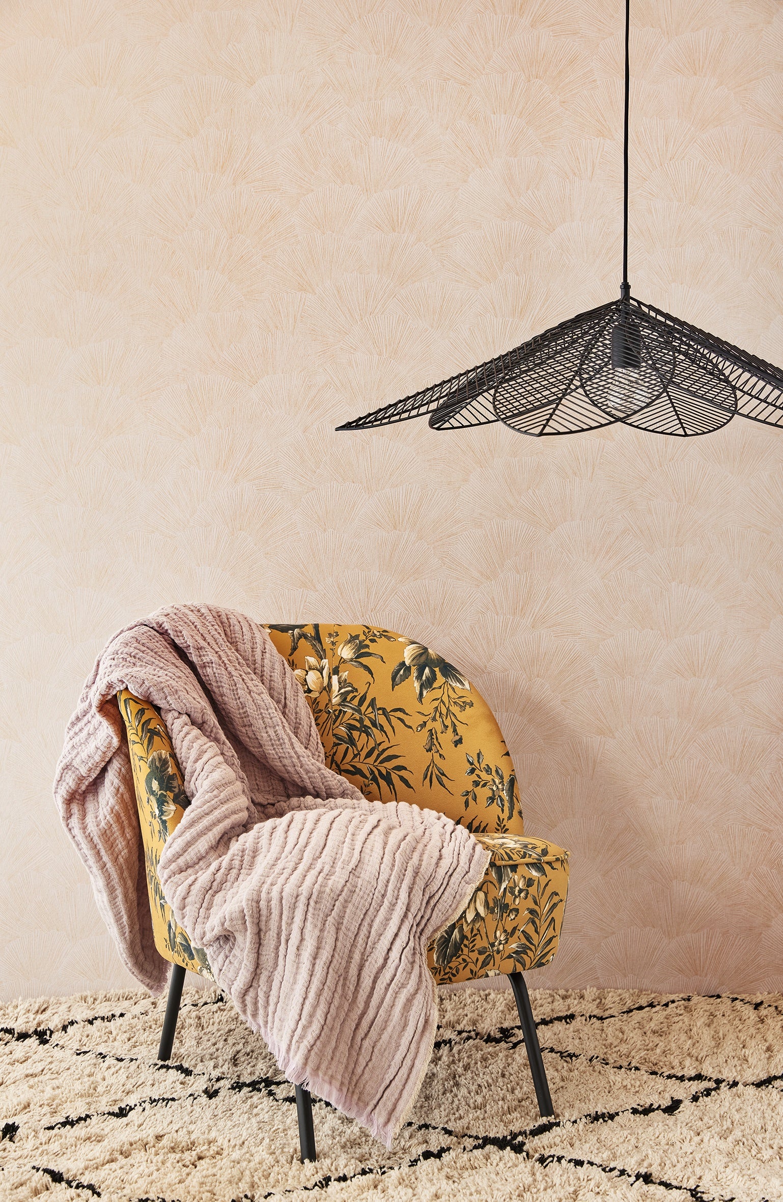 Eijffinger behang Oasis 317331 in interieur