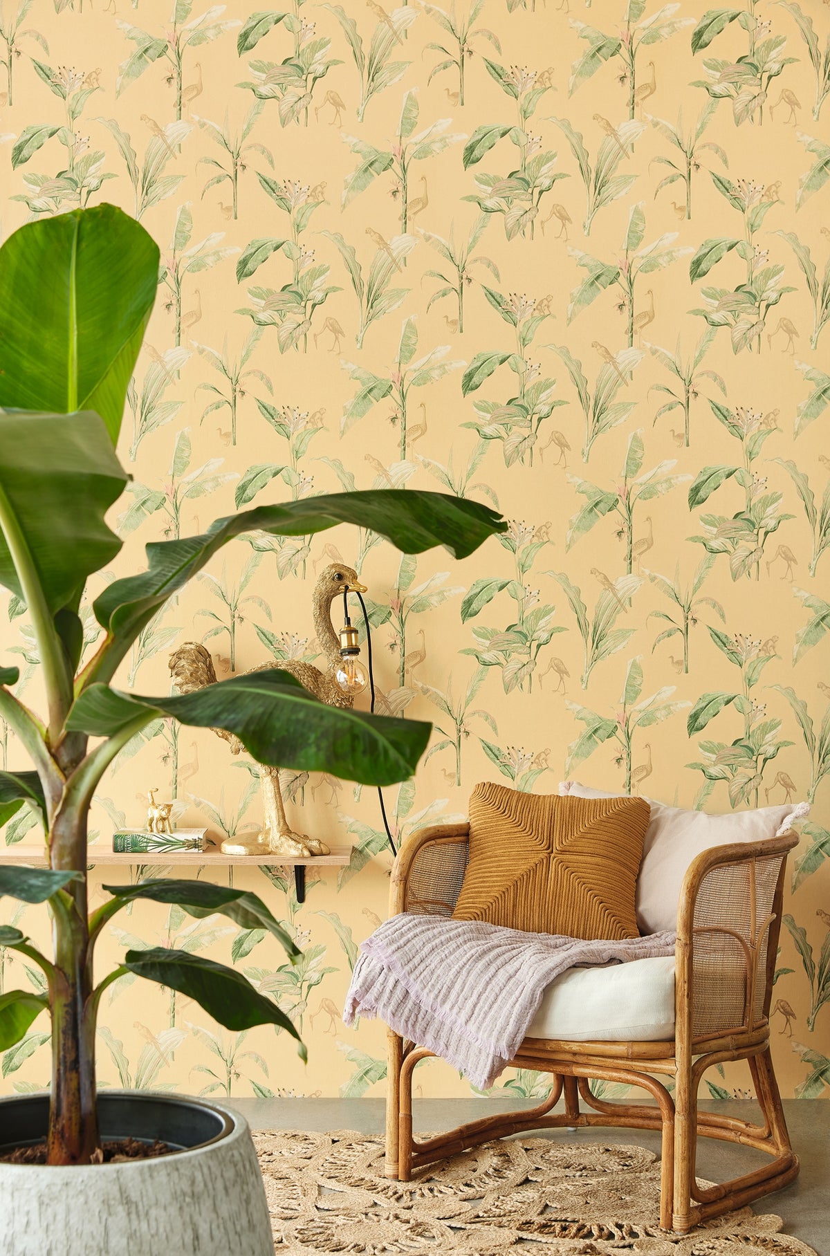 Eijffinger behang Oasis 317343 in interieur
