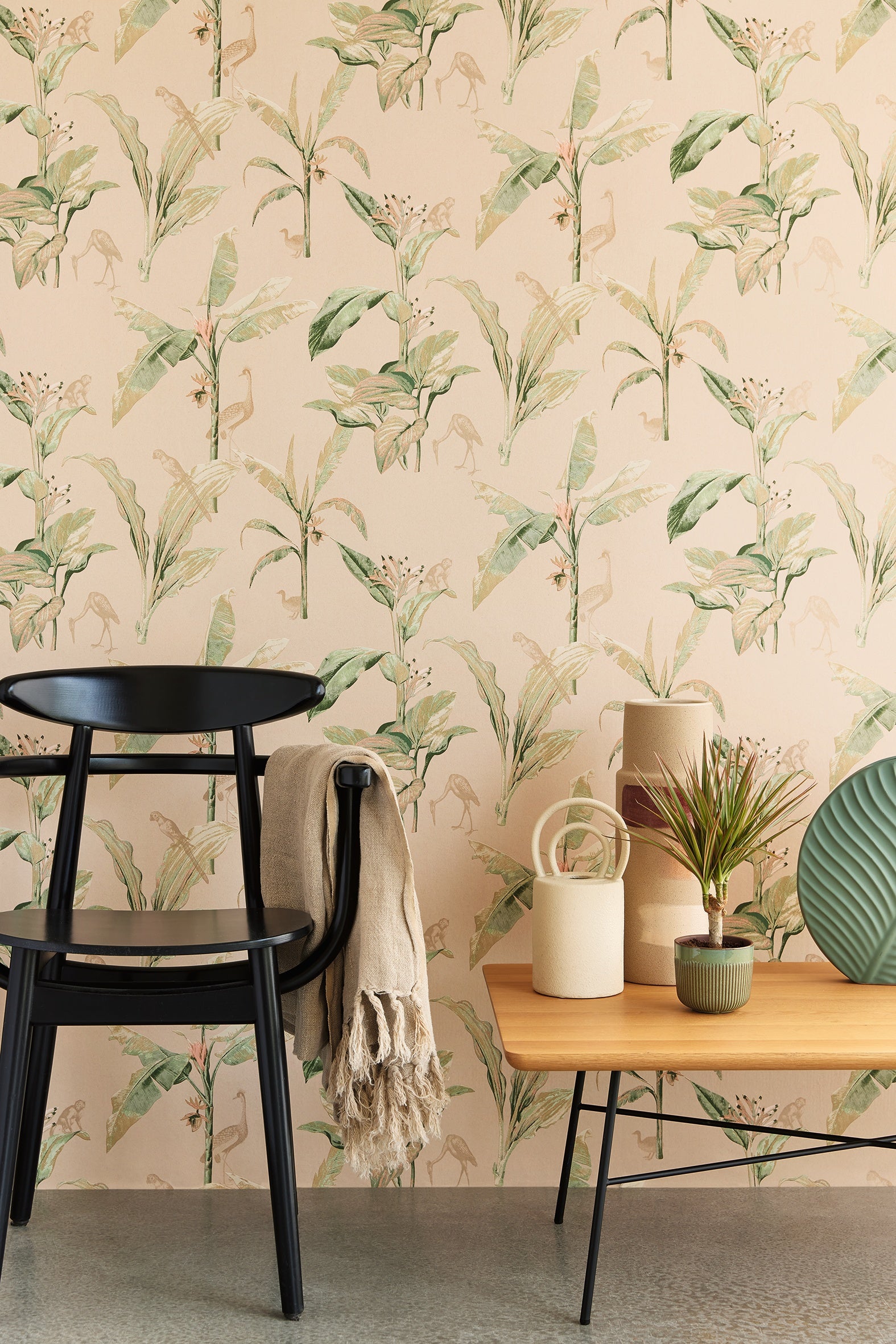 Eijffinger behang Oasis 317344 in interieur