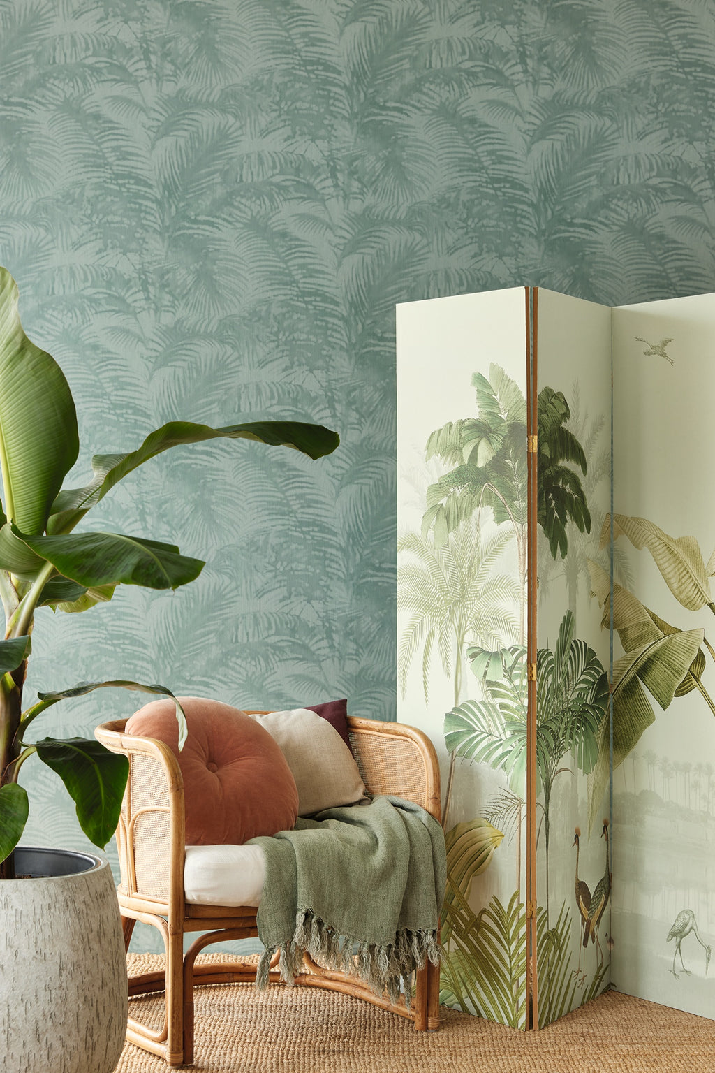 Eijffinger behang Oasis 317405 in interieur