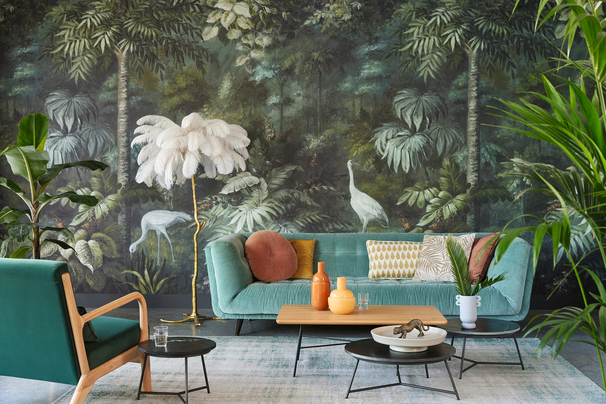 Eijffinger behang Oasis 317408 in interieur