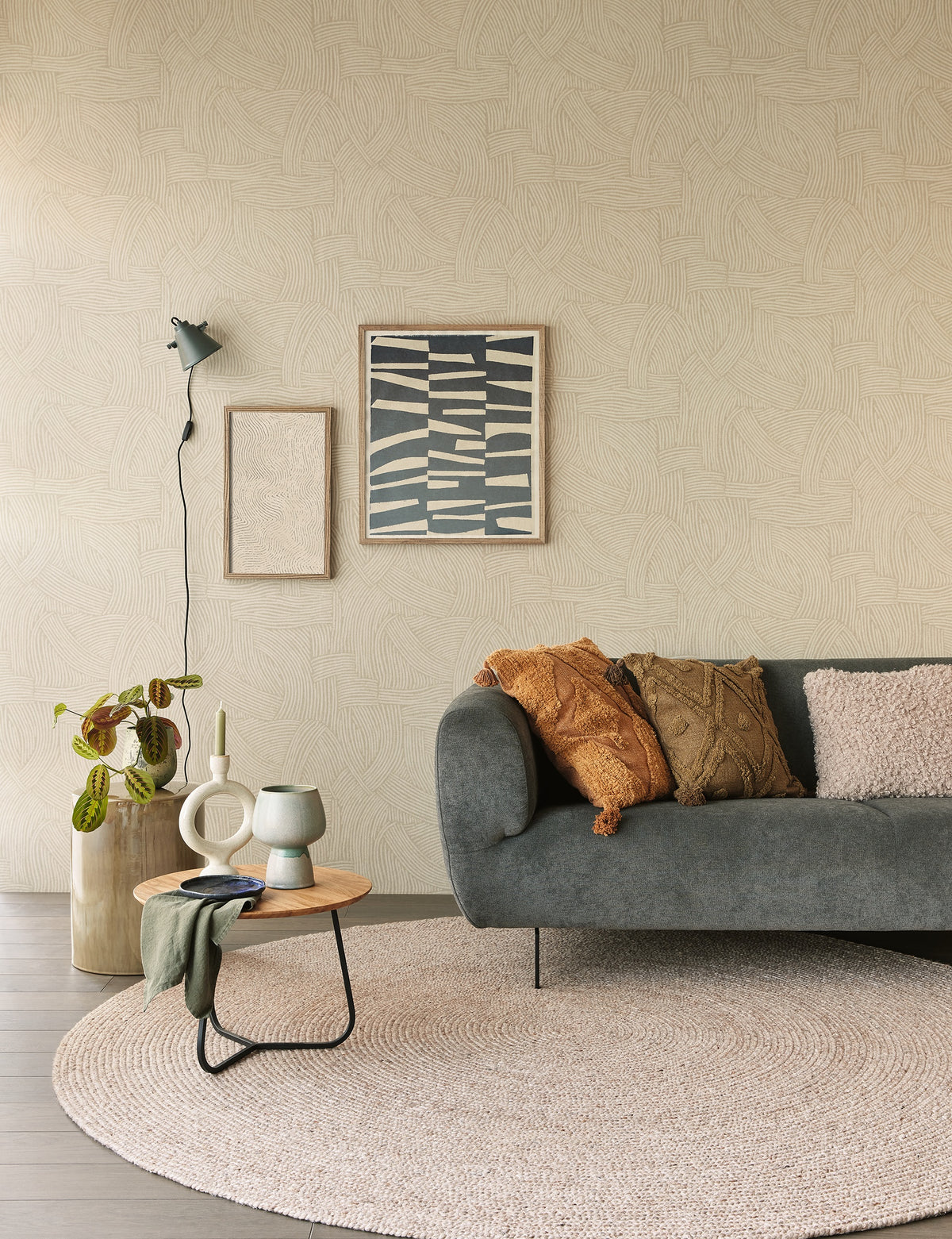 Eijffinger behang Twist 318011 in interieur