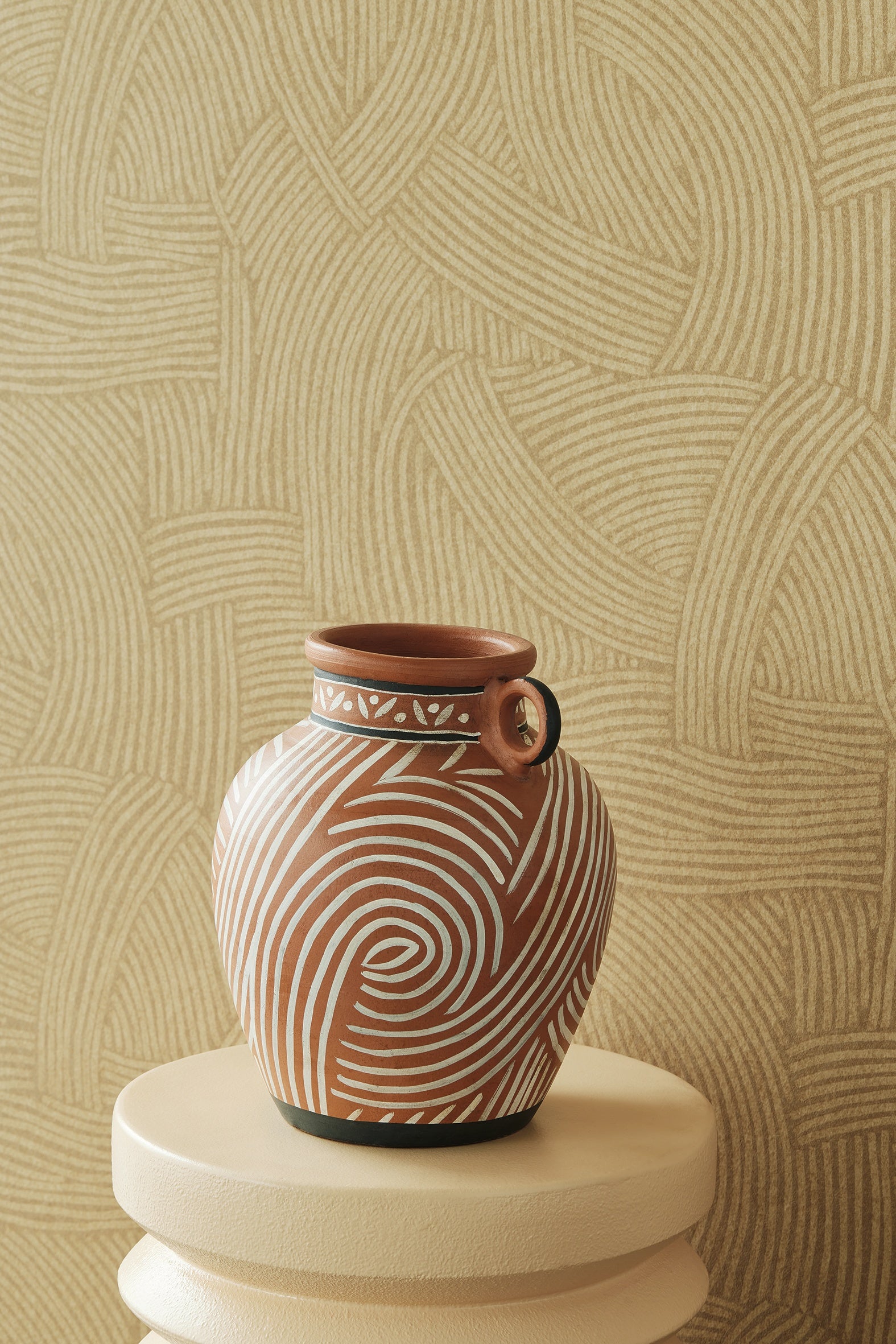 Eijffinger behang Twist 318012 in interieur