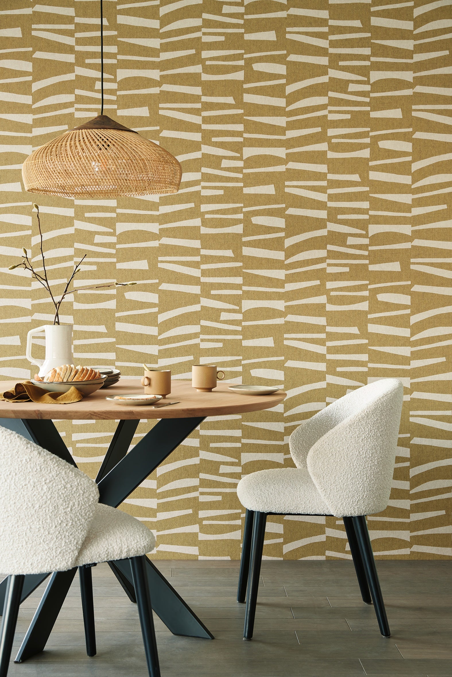 Eijffinger behang Twist 318024 in interieur