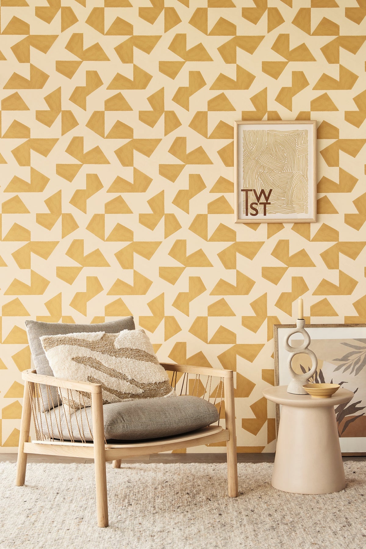 Eijffinger behang Twist 318040 in interieur