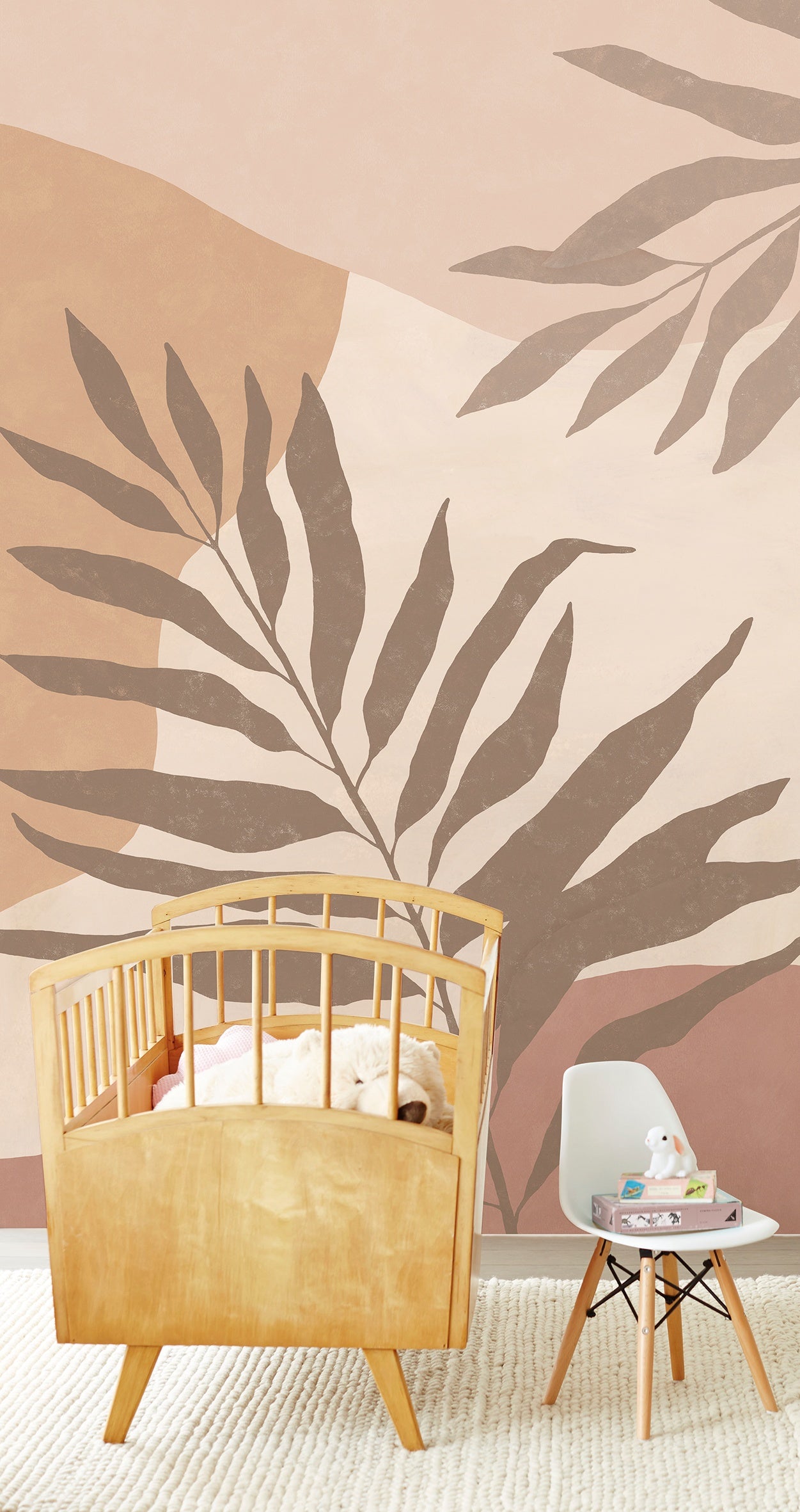 Eijffinger behang Twist 318072 babykamer in interieur
